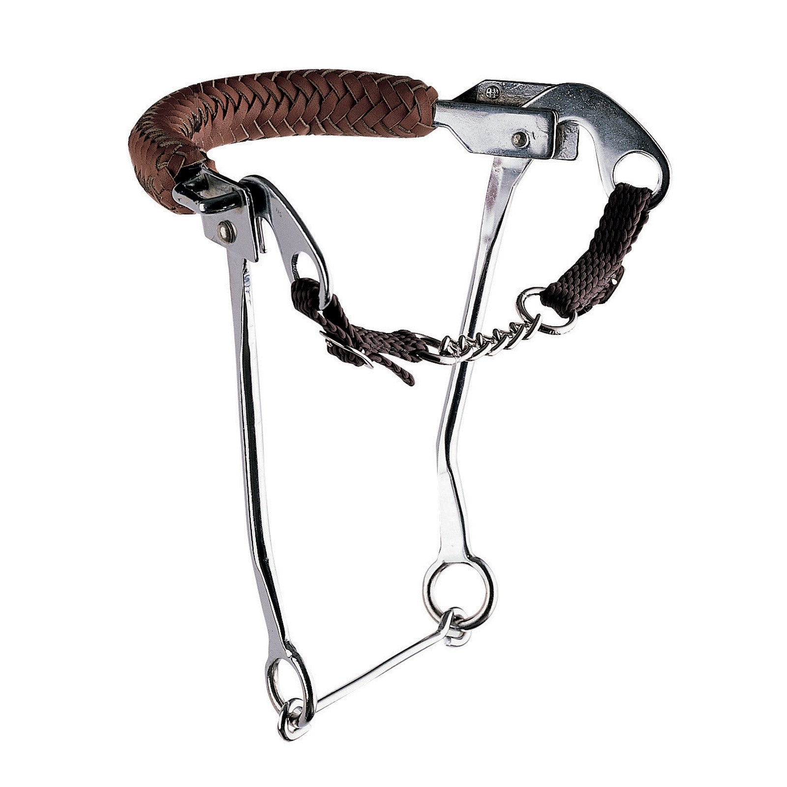 Sprenger Hackamore met kinketting en RVS scharen, 35 cm Bitten