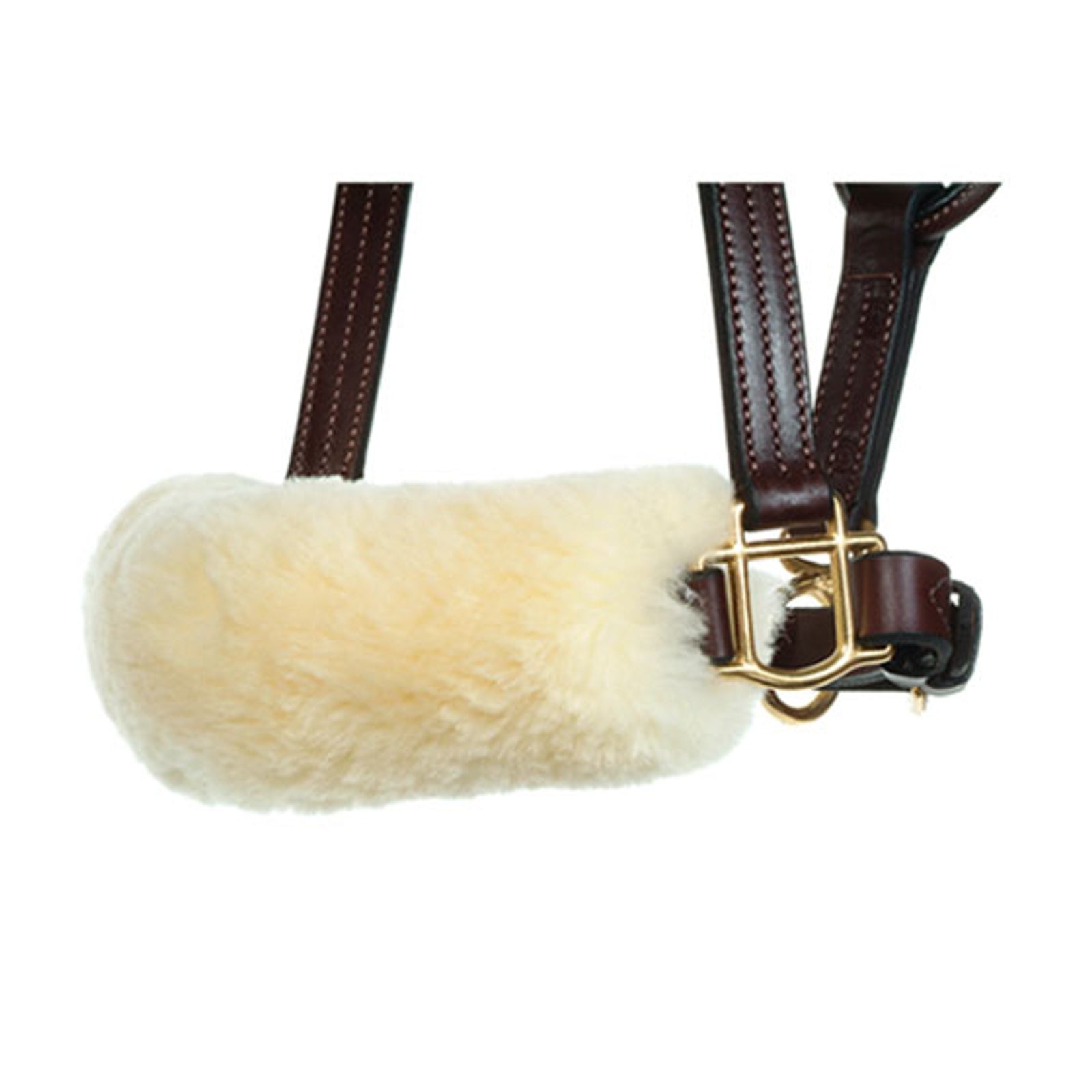 Sprenger HS Lamsvel klittenbandhoes voor Kombi-Hackamore Bitten