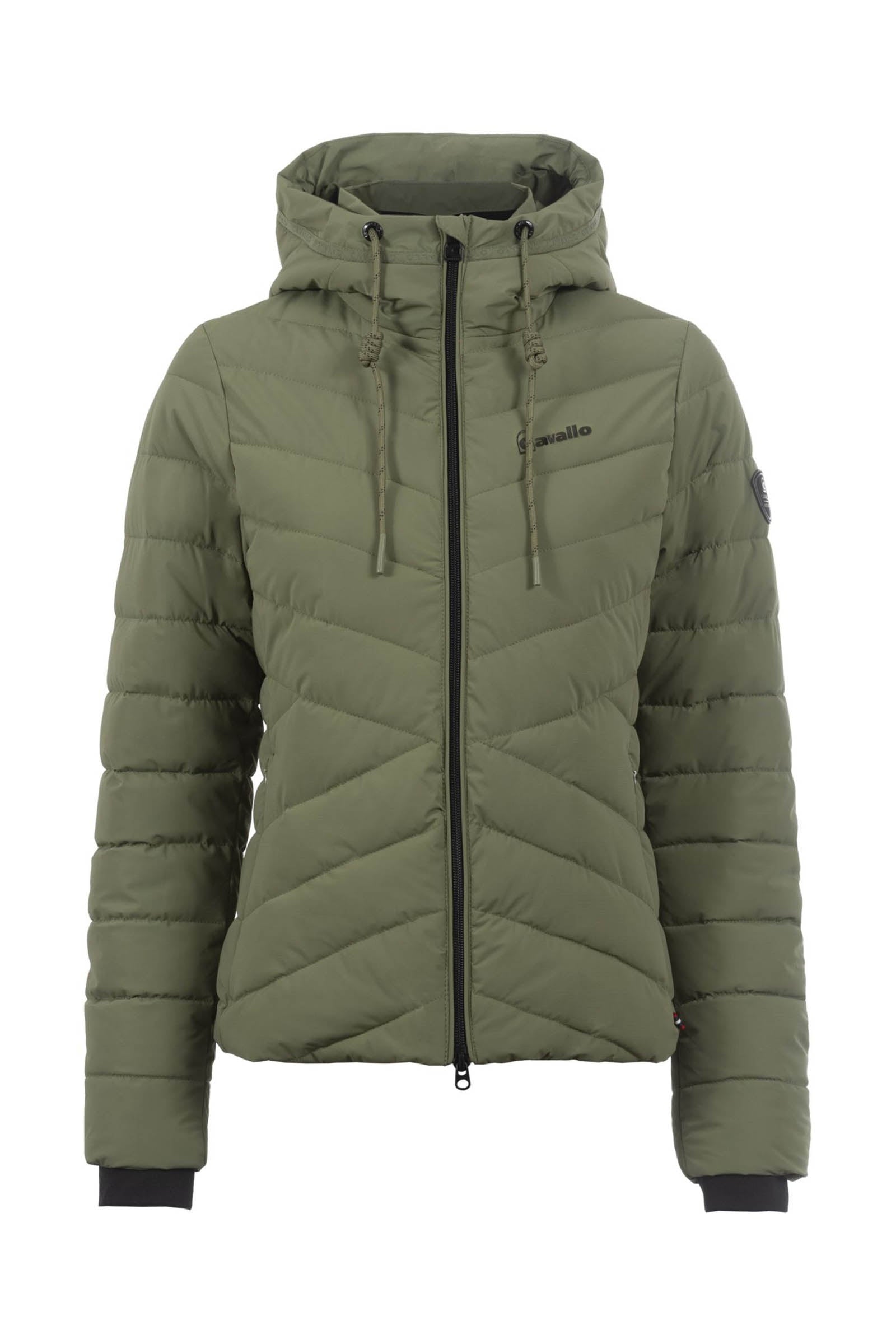 Cavallo Cavalraven Women's Quilted Jacket Dames paardrijkleding
