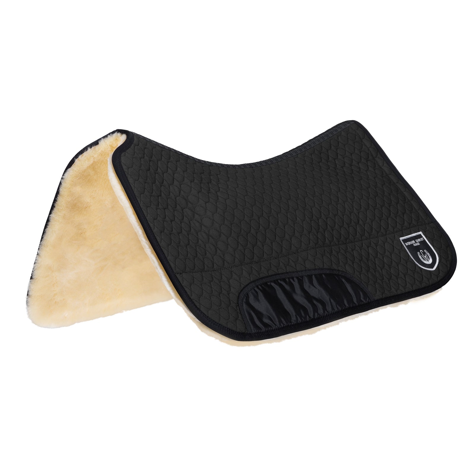 Christ Western pad zonder klittenband, wolhoogte 20 mm Zadeldekjes