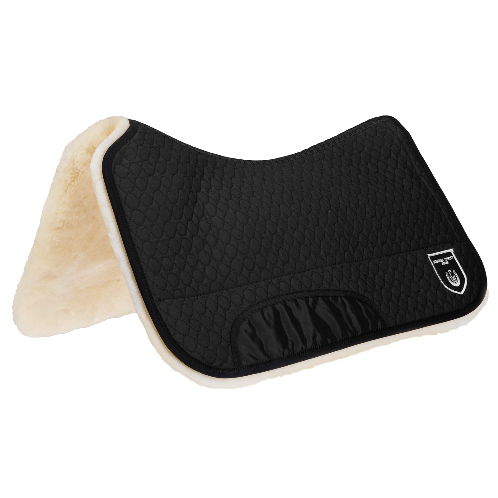 Christ Western pad zonder klittenband, wolhoogte 30 mm Zadeldekjes