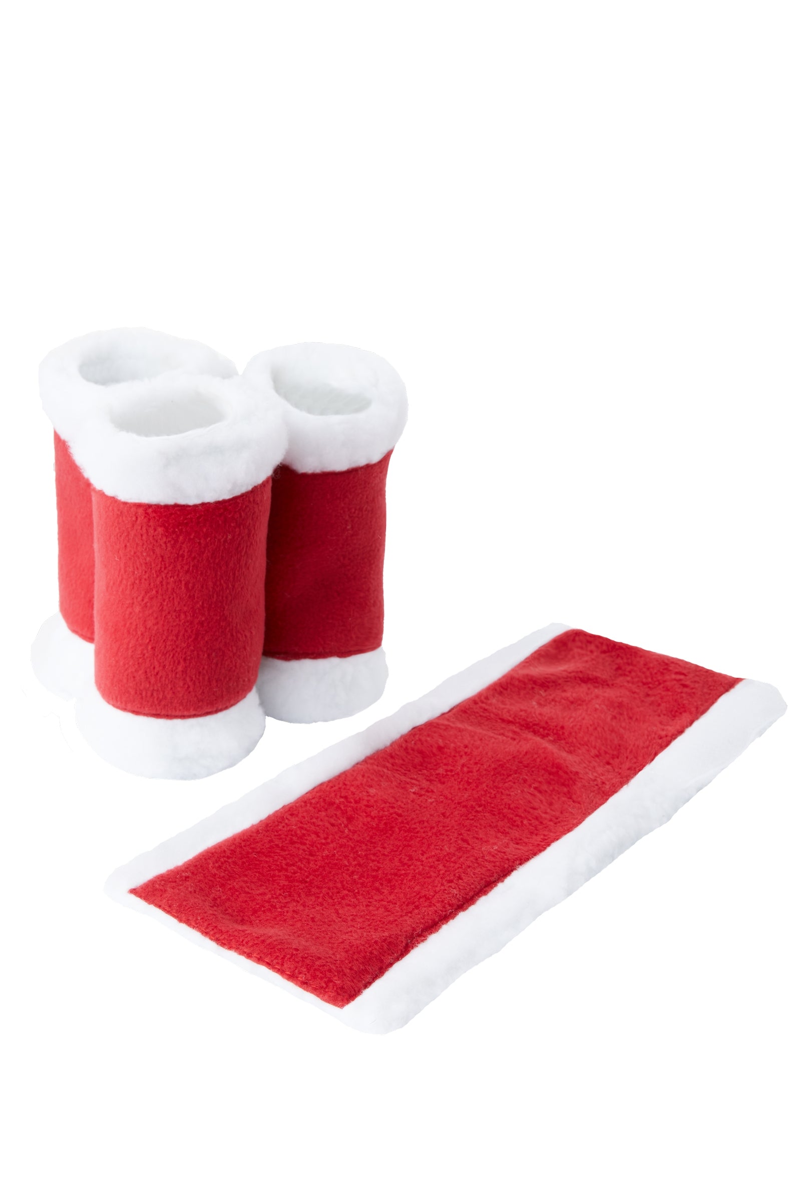 Horze Kerst Beenbandages (4 stuks) Leg Protection & Hoof Protection for Horses