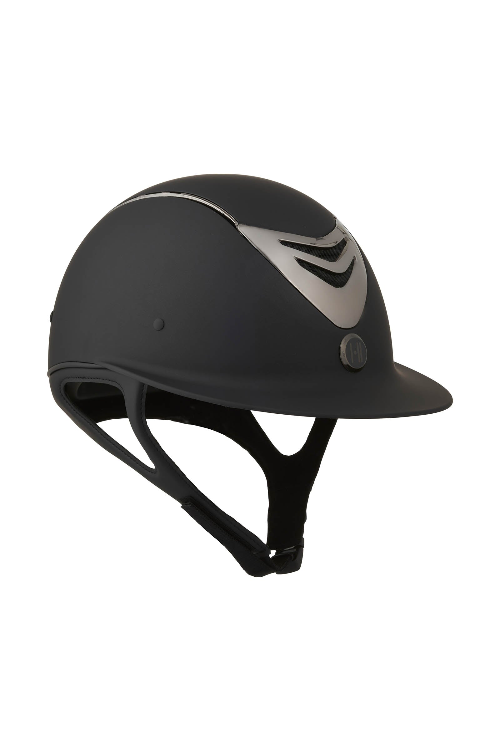 OneK Avance Matt Chrome rijhelm Paardrijcaps & Bodyprotectors