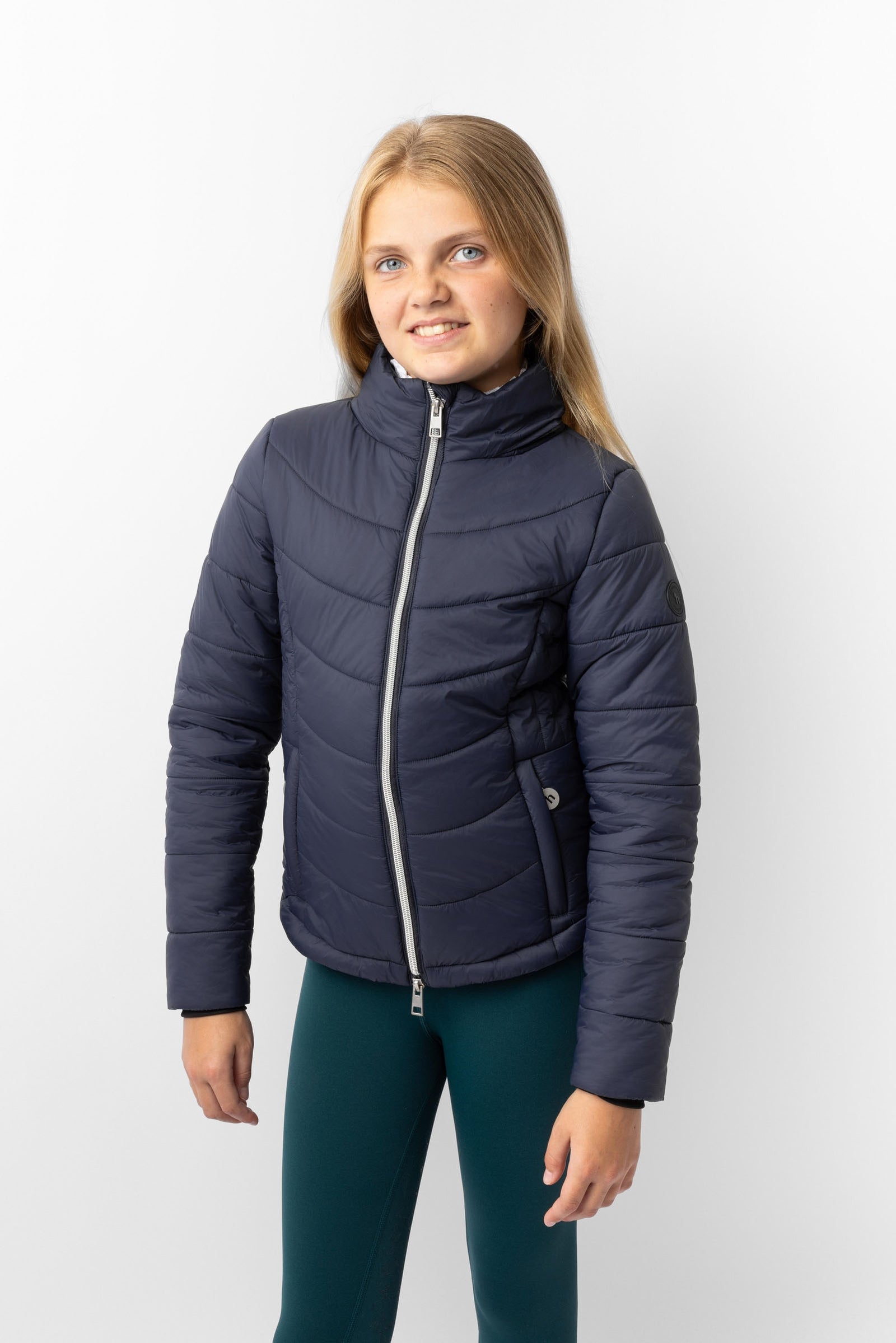 Horze Astrid gewatteerde rijjas voor kinderen Kinder paardrijkleding