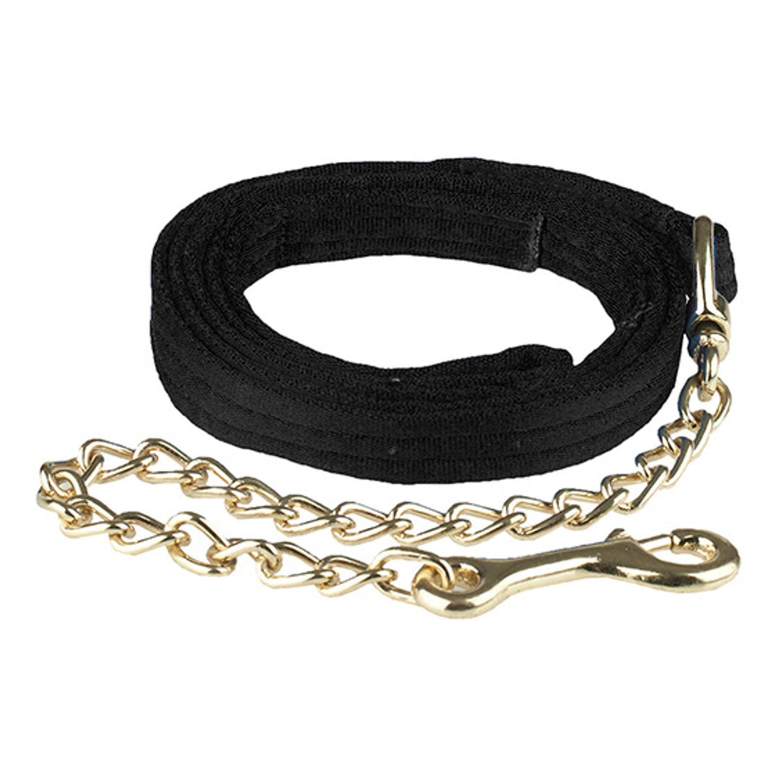 Finntack Pro Cushioned Web Lead Shank with Single Chain Halsters & Halstertouwen
