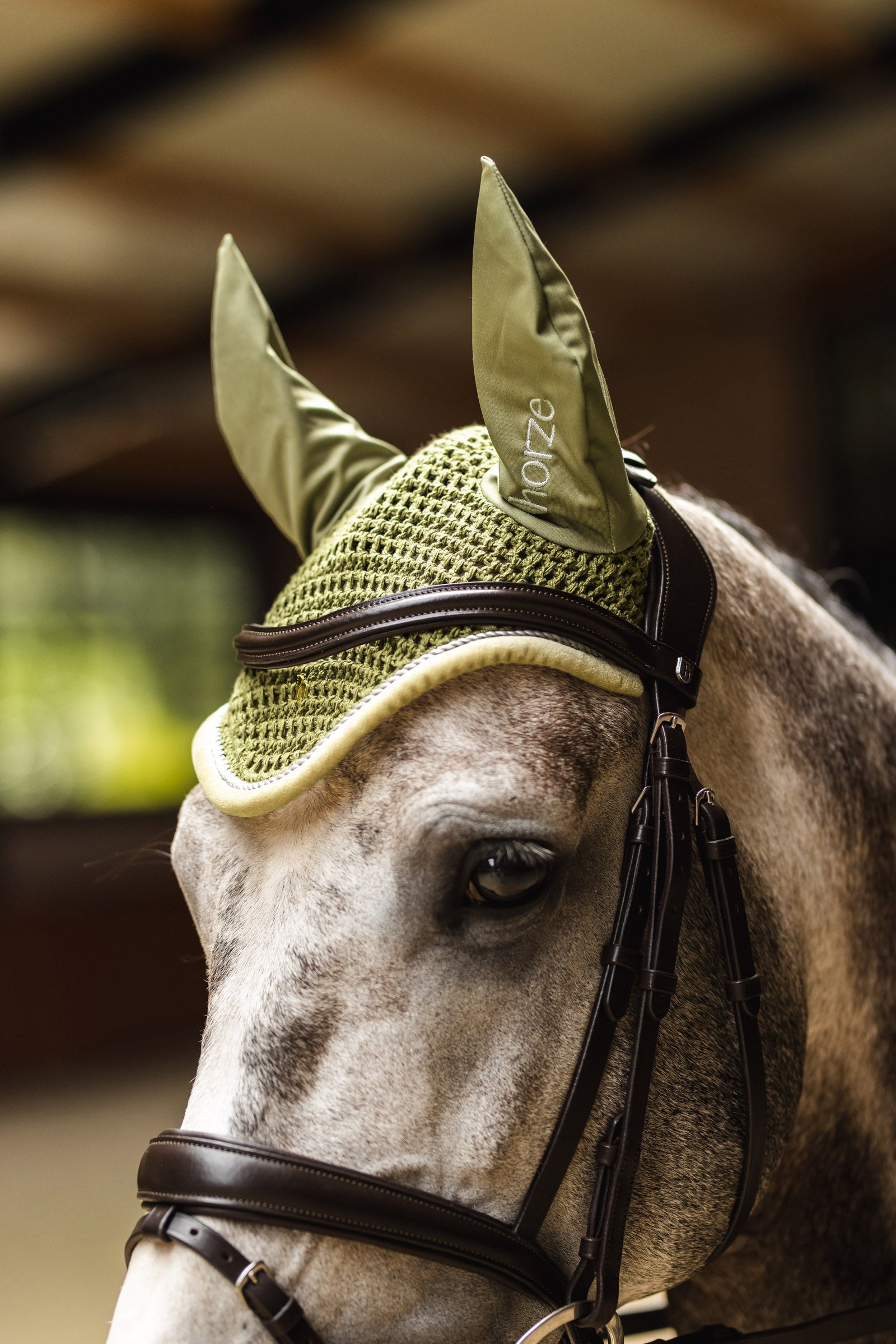 Horze St. Moritz Ear Nets Antifly Protection for Horses
