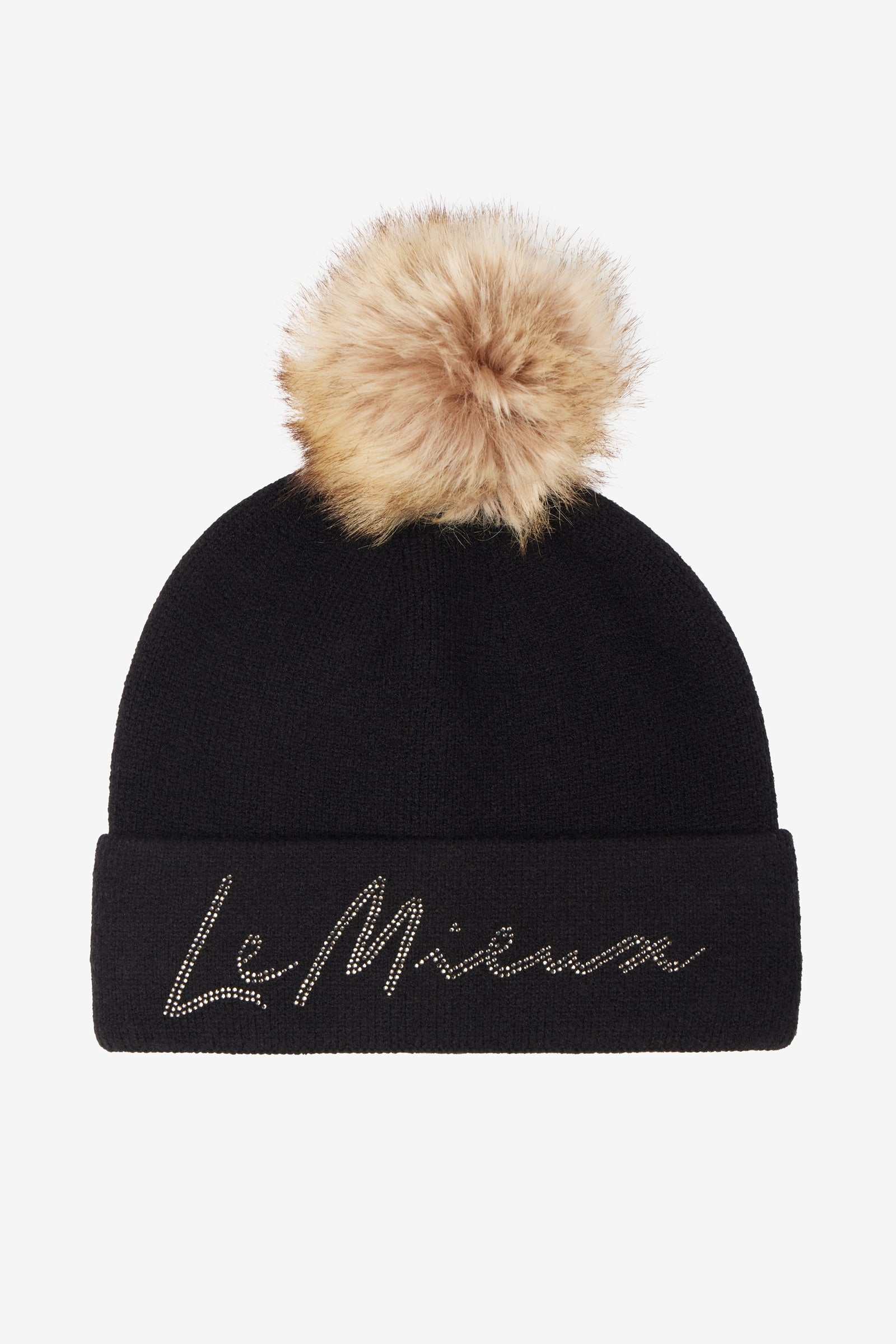 LeMieux Sparkle gebreide muts met glitters Accessoires