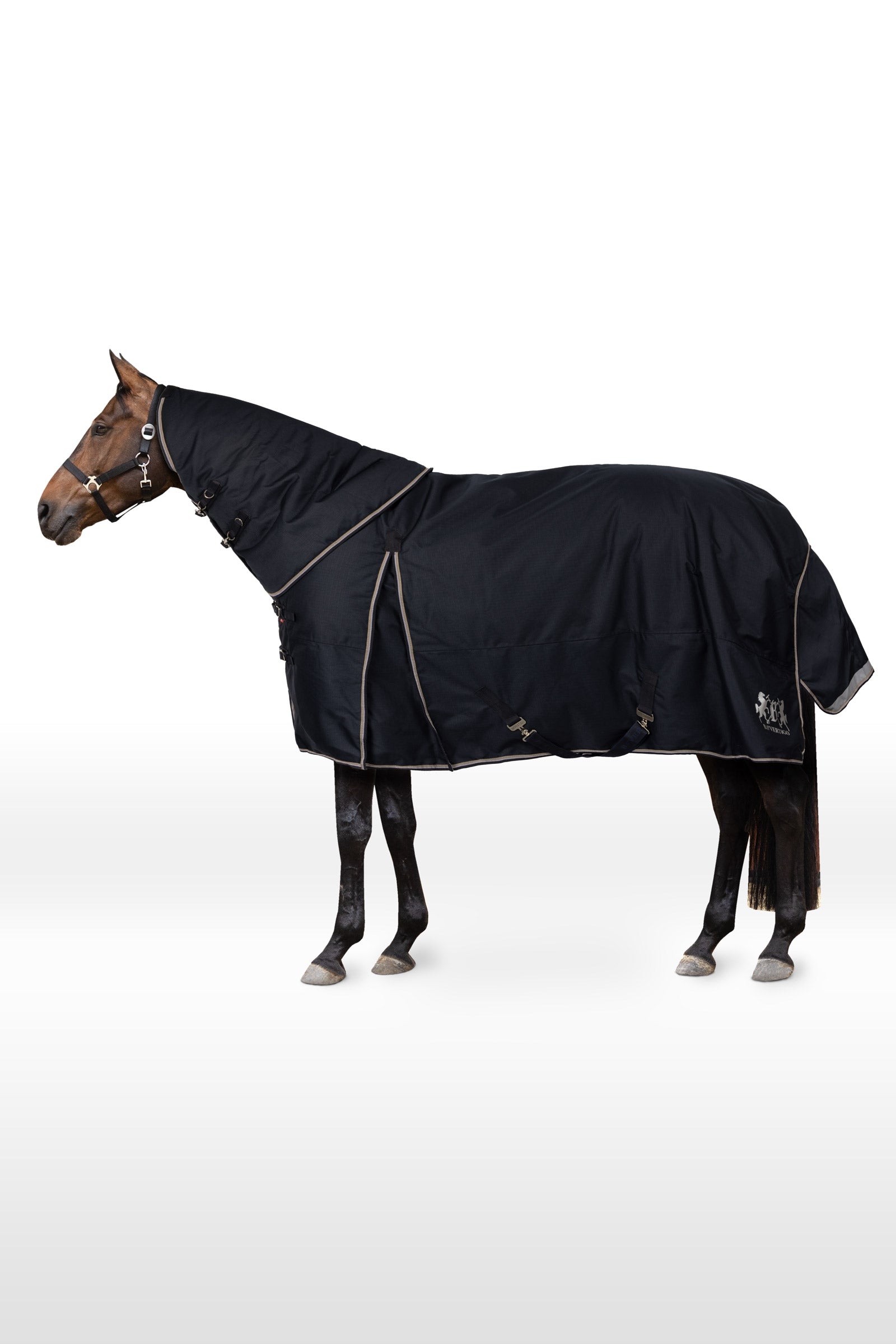 B Vertigo Georgina Regendeken met hals, 400 gram Paardendekens