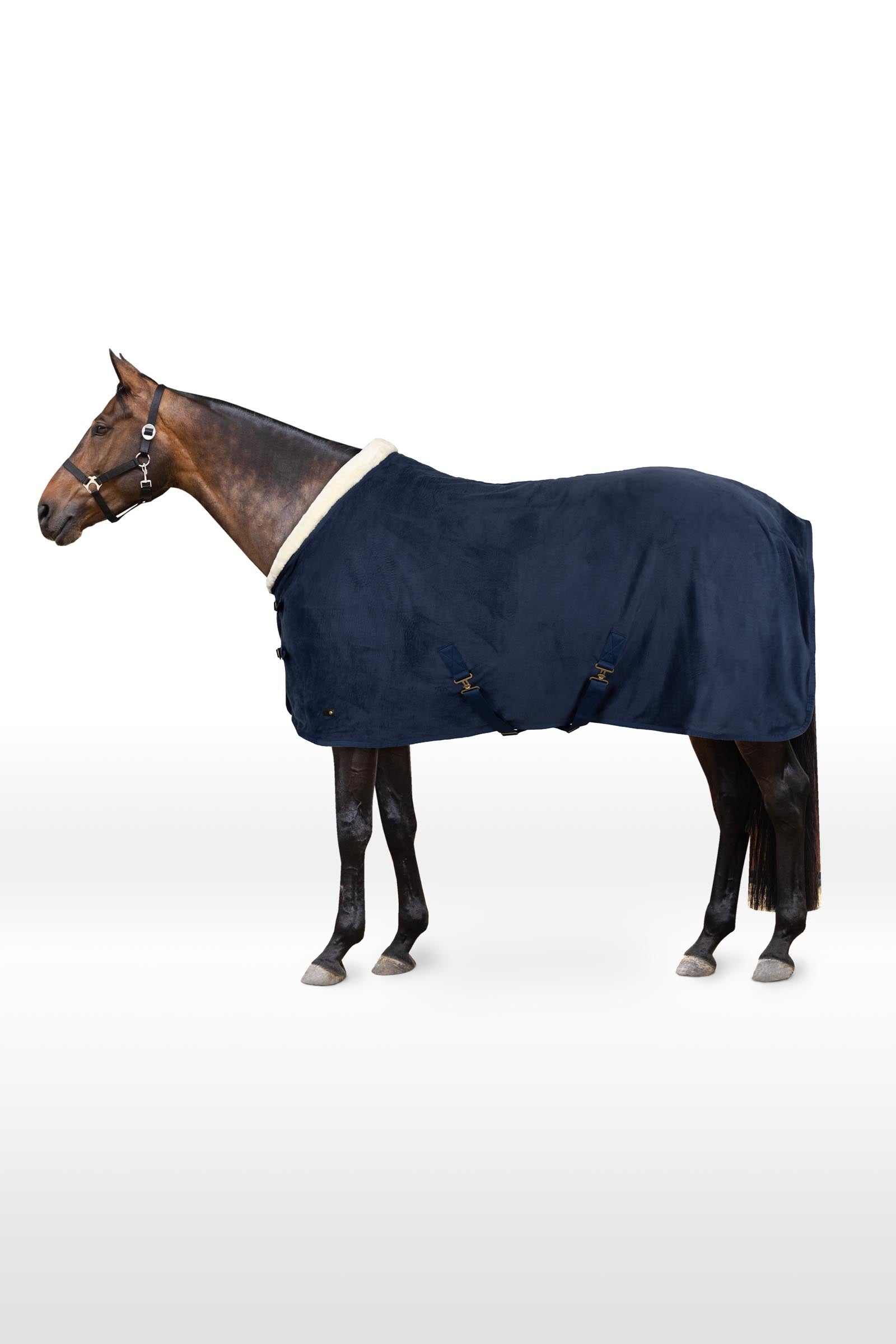 Horze Lincoln Fleecedeken met Bontkraag Paardendekens
