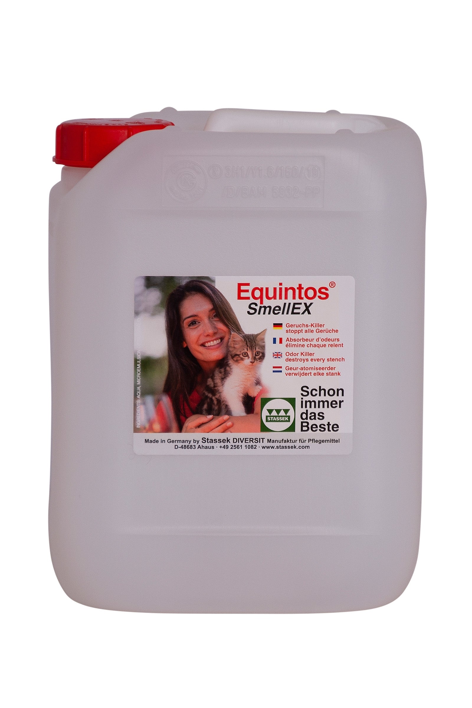 Stassek Equintos Smellex Geurverdelger, 2 liter Gezondheid