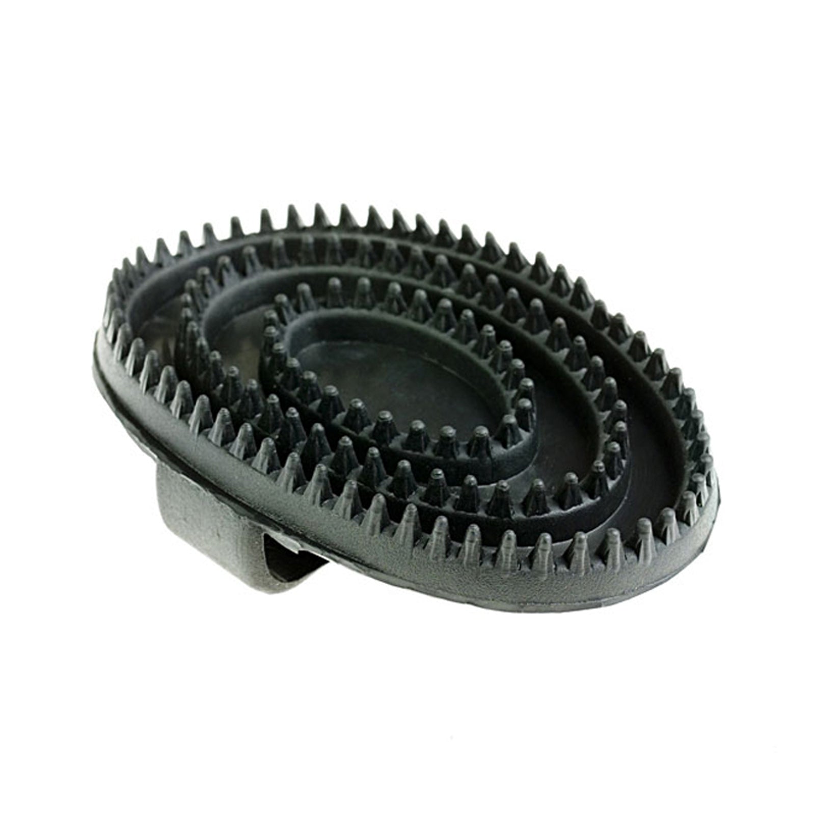 Horze Rubber rosborstel, groot Poetsspullen
