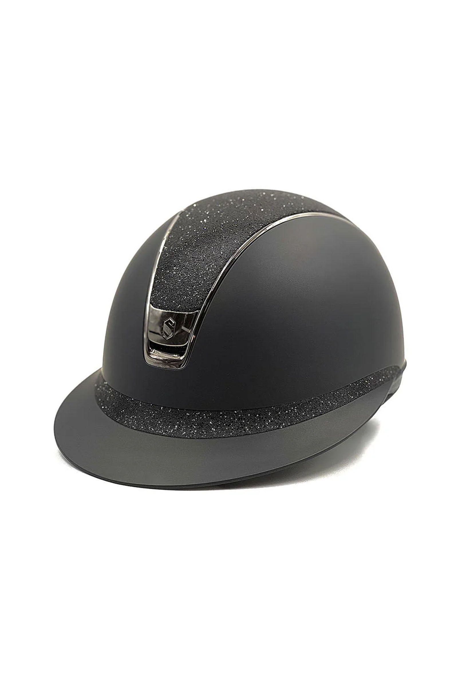 Samshield Miss Shield shadowmatt met crystal fabric 2.0 Paardrijcaps & Bodyprotectors