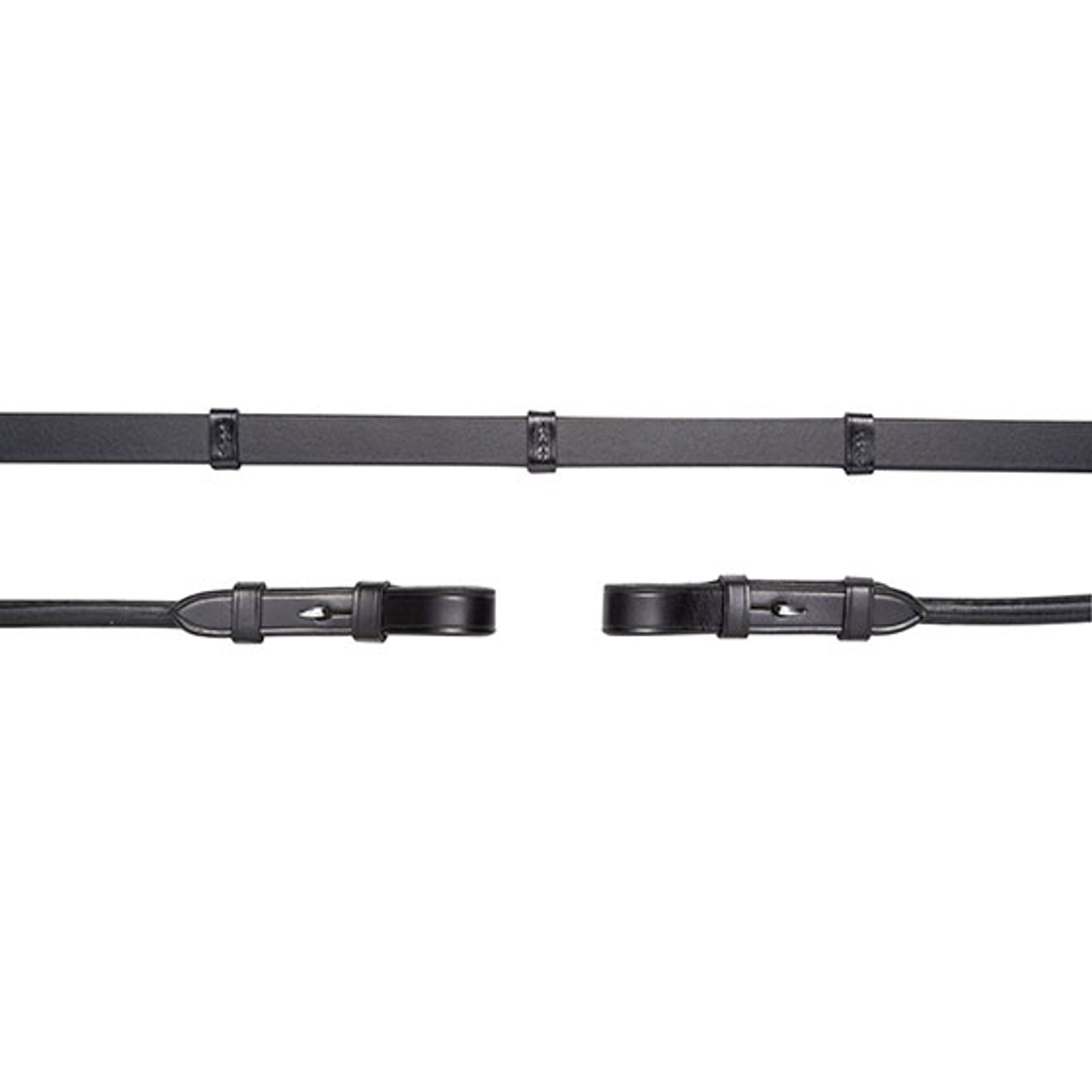 Schockemöhle Sports Leren teugels, haken, met stoppers, Hoofdstel t Hoofdstellen & Teugels