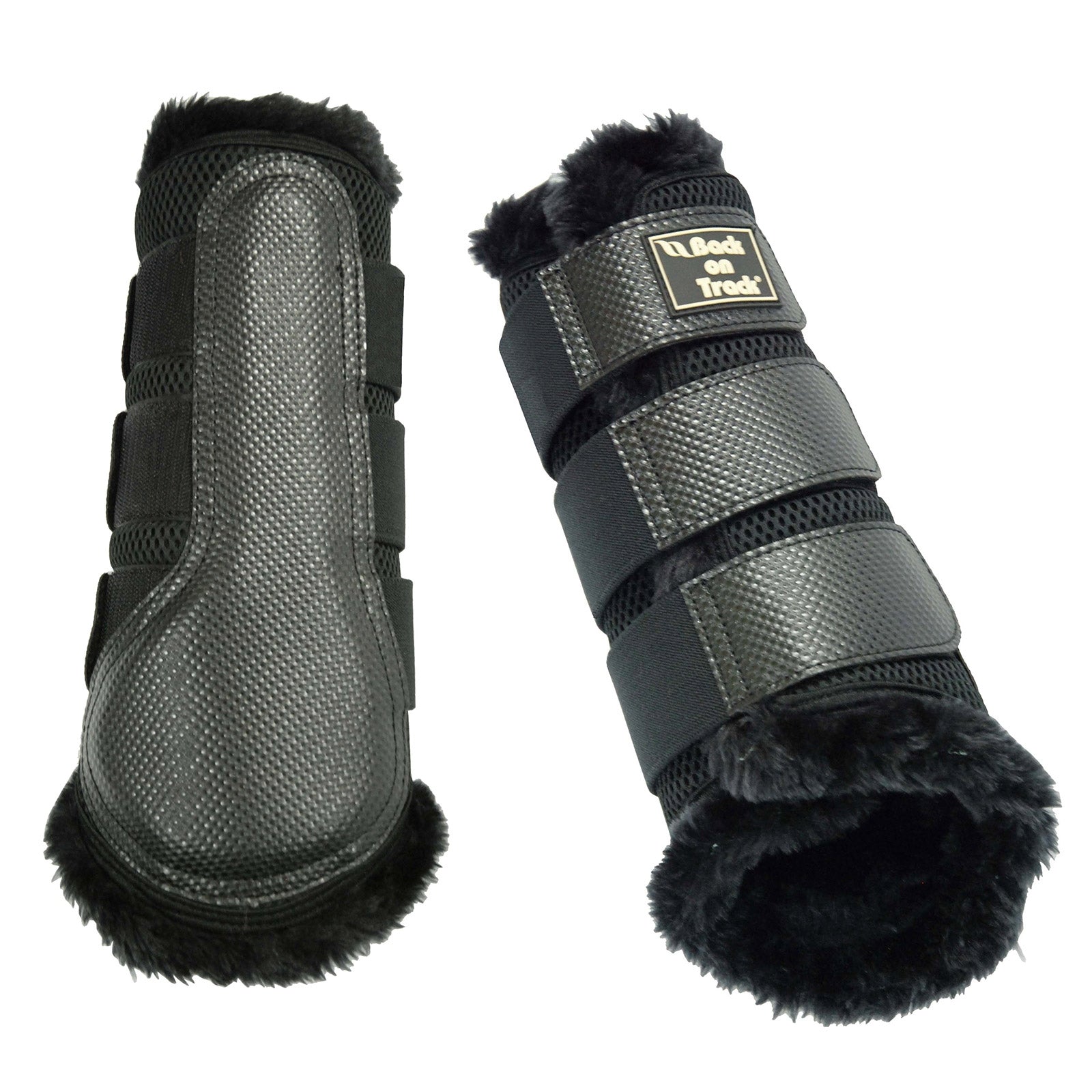 Back on Track Pijpkousen 3D gaas, met nepbont, L-XL Leg Protection & Hoof Protection for Horses