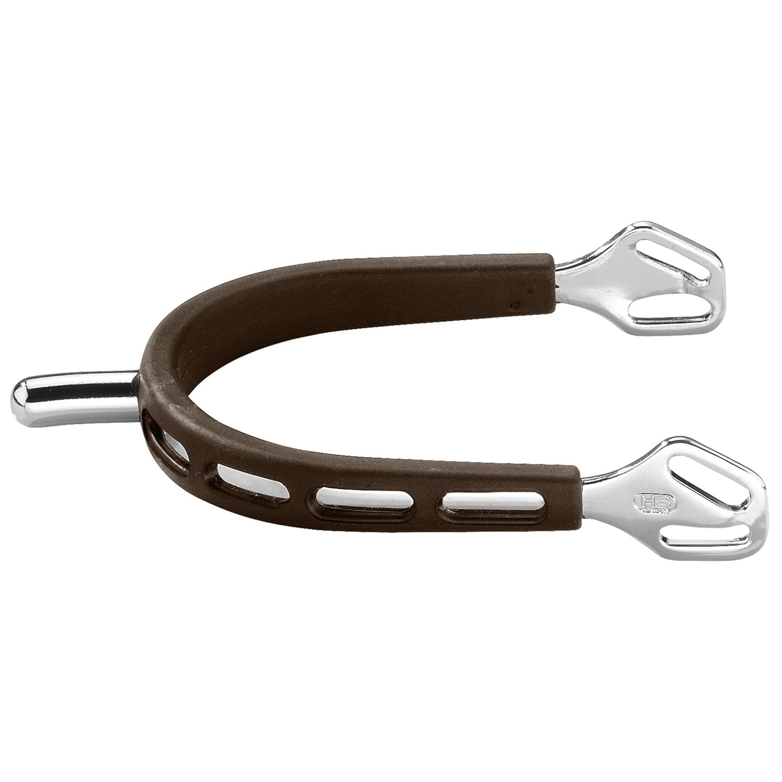 Sprenger Spurs Ultra Fit Brown Grip, SS Rounded Neck Riding Whips, Crops & Spurs