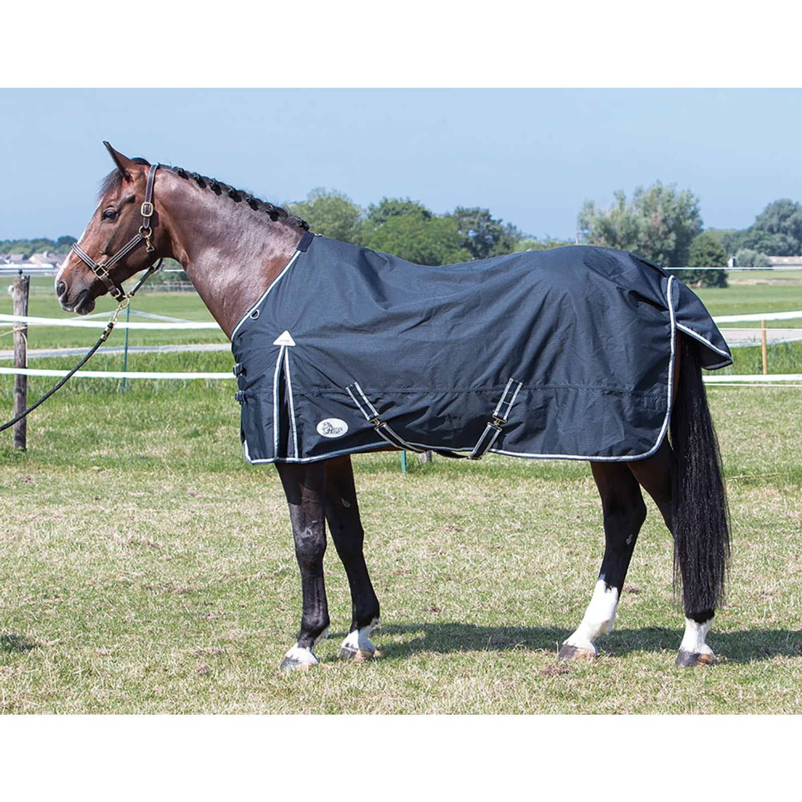 Harry's Horse Thor rug 0gr ebony , TC lining Paardendekens