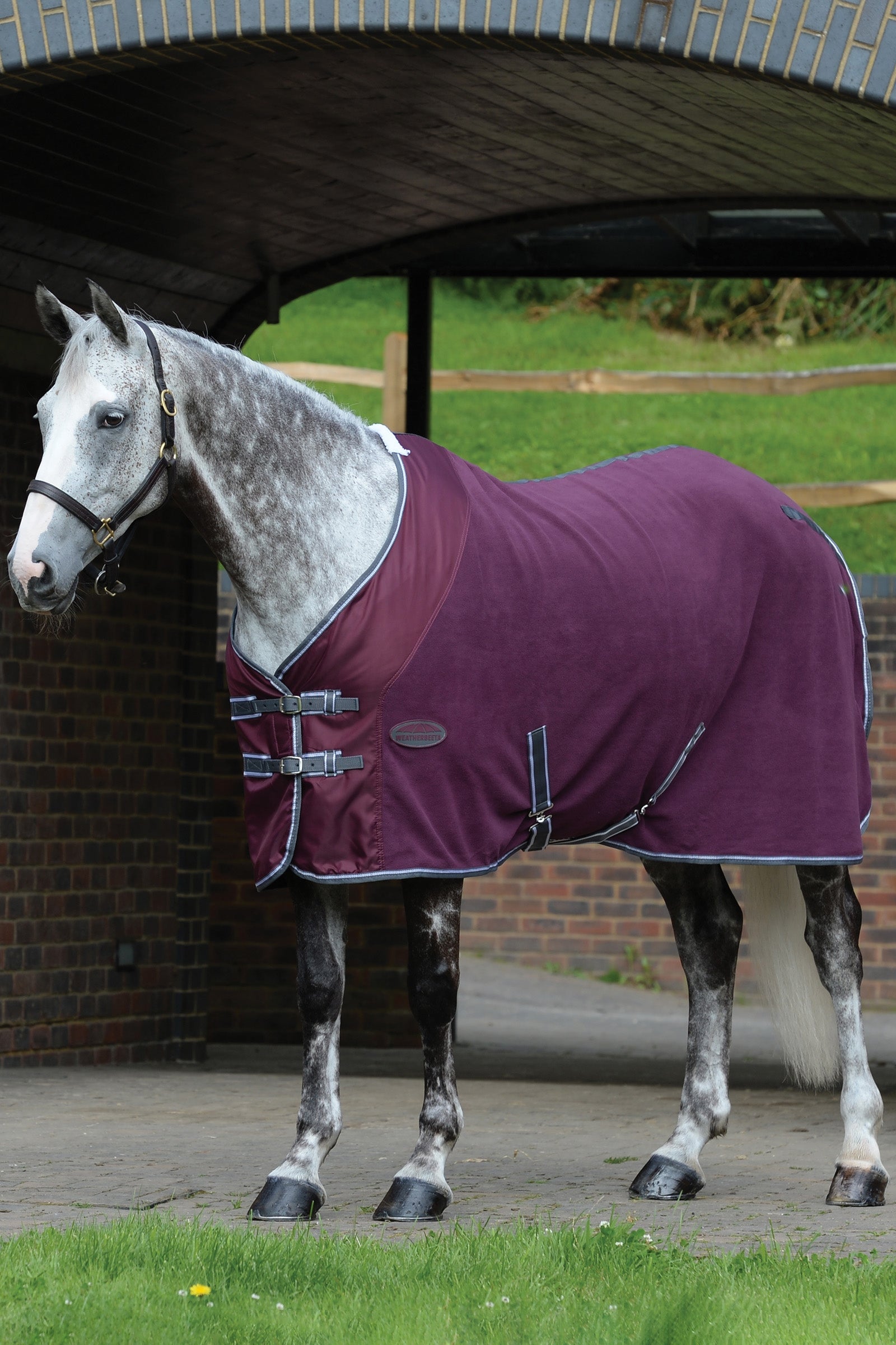 Weatherbeeta Fleece Zweetdeken Standaard hals Paardendekens