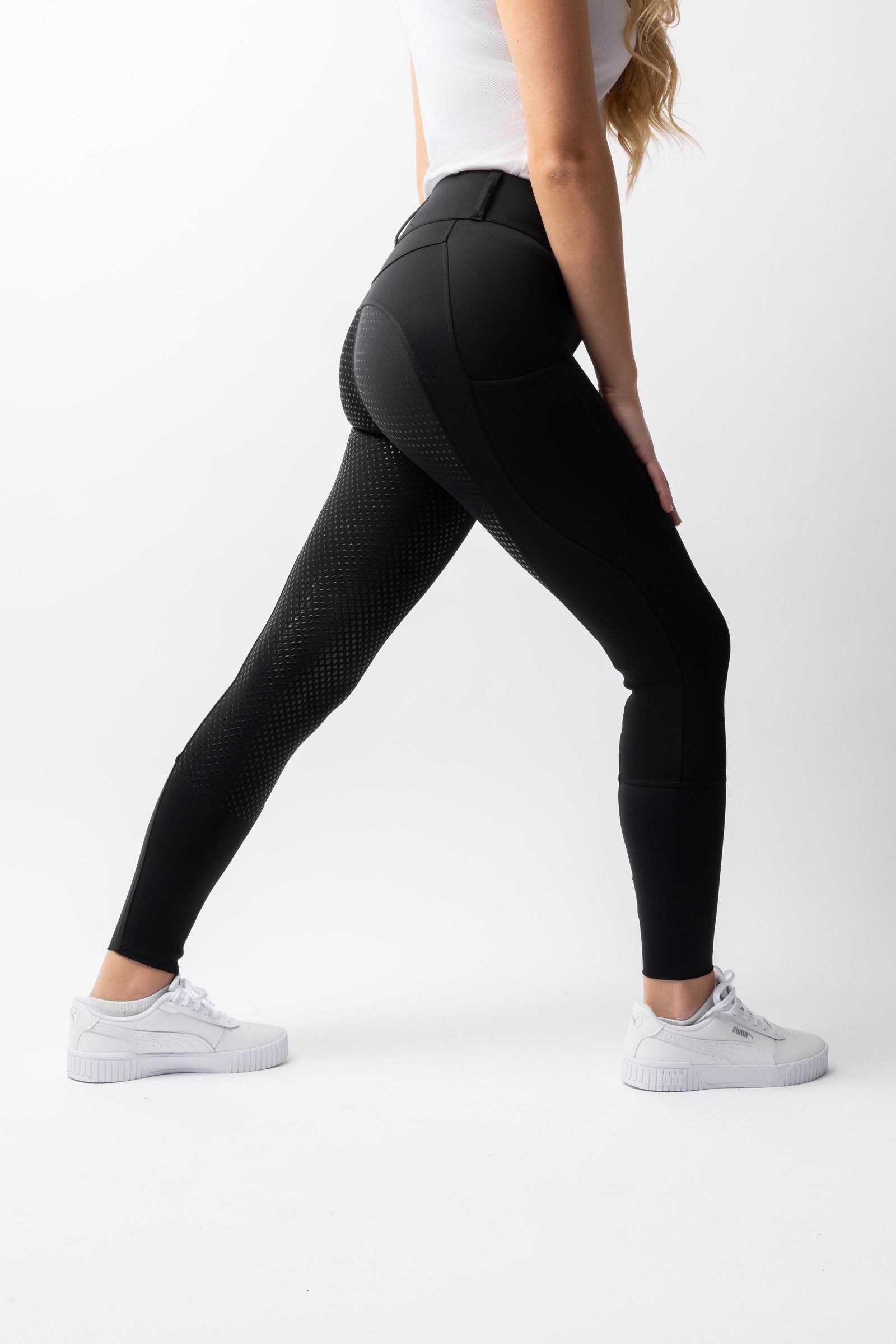 Horze Evelyn Women´s Full Grip Breeches UPF 50+ Women’s Riding Clothing