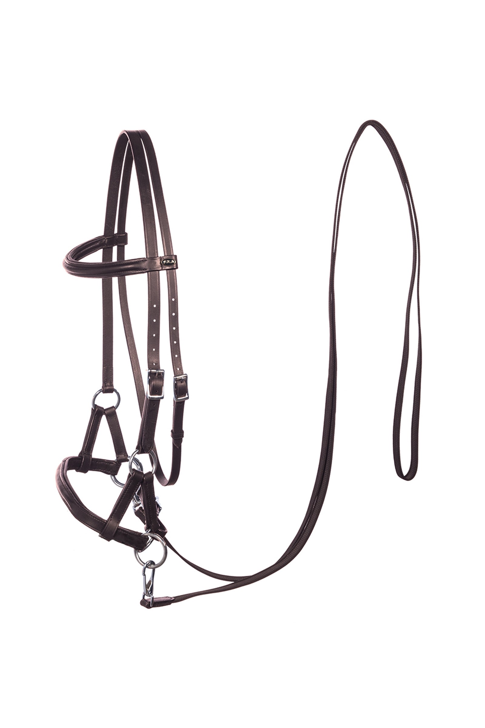 F.R.A. Freedom Riding Articles Pardoes Sidepull (System 3) leder, met anti-slip teugels Hoofdstellen & Teugels