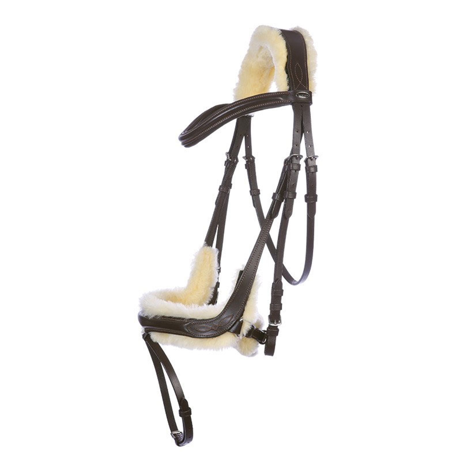 Kavalkade Ivy Sheepskin Bridle Bridles & Reins