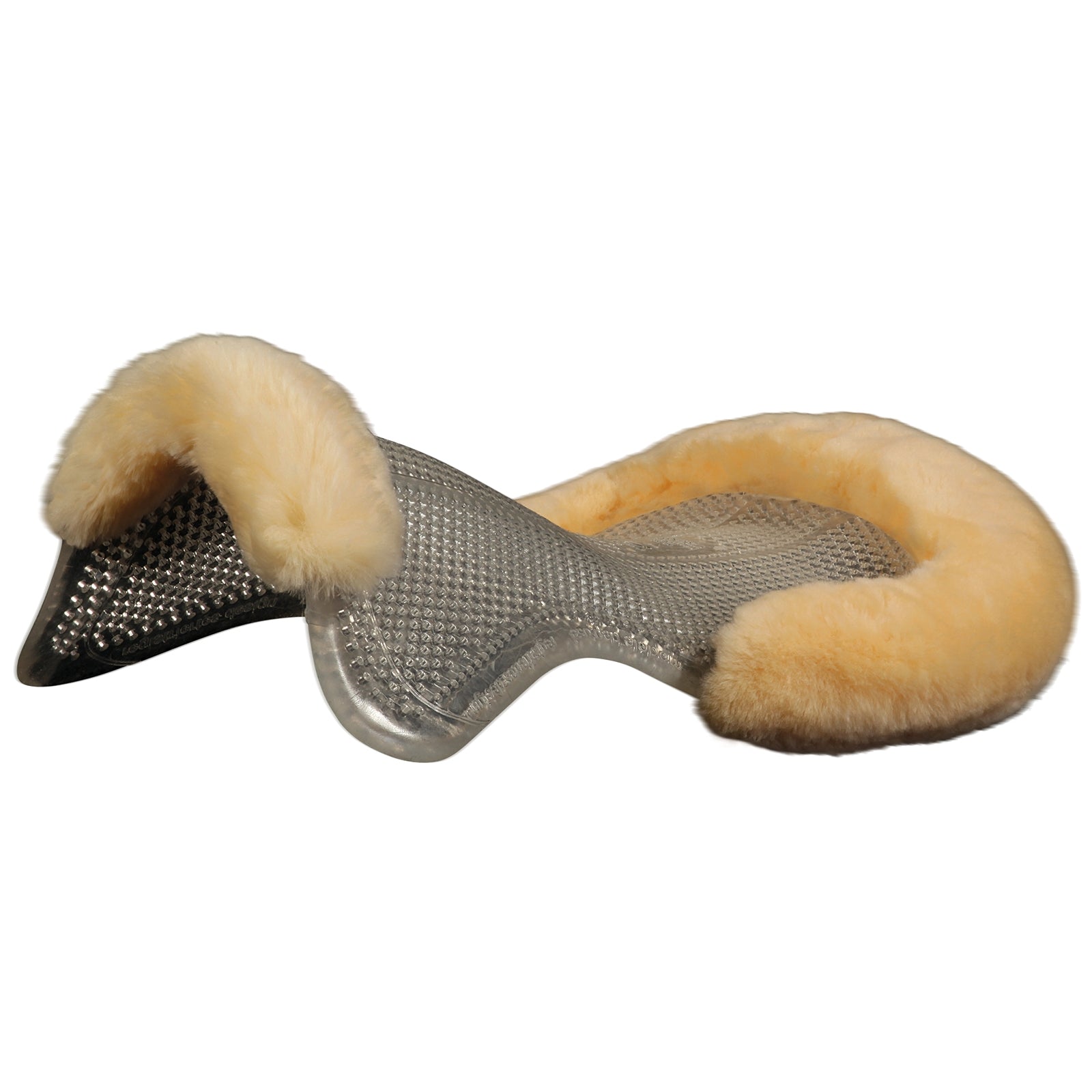 Acavallo Therapeutisch Just Gel Pad Cut Out lamsvel Zadeldekjes