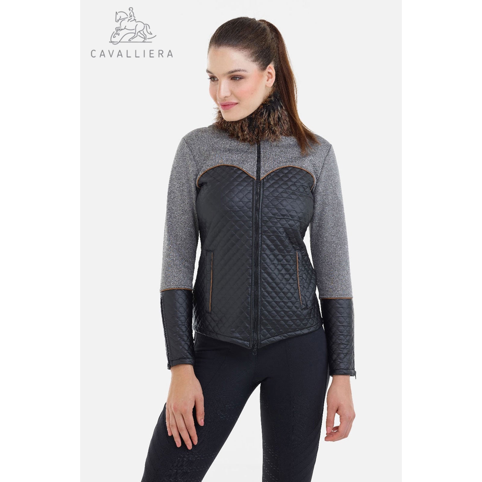 Cavalliera MAJESTY Winter Paardrijjas, softshell bont, waterdicht Dames paardrijkleding