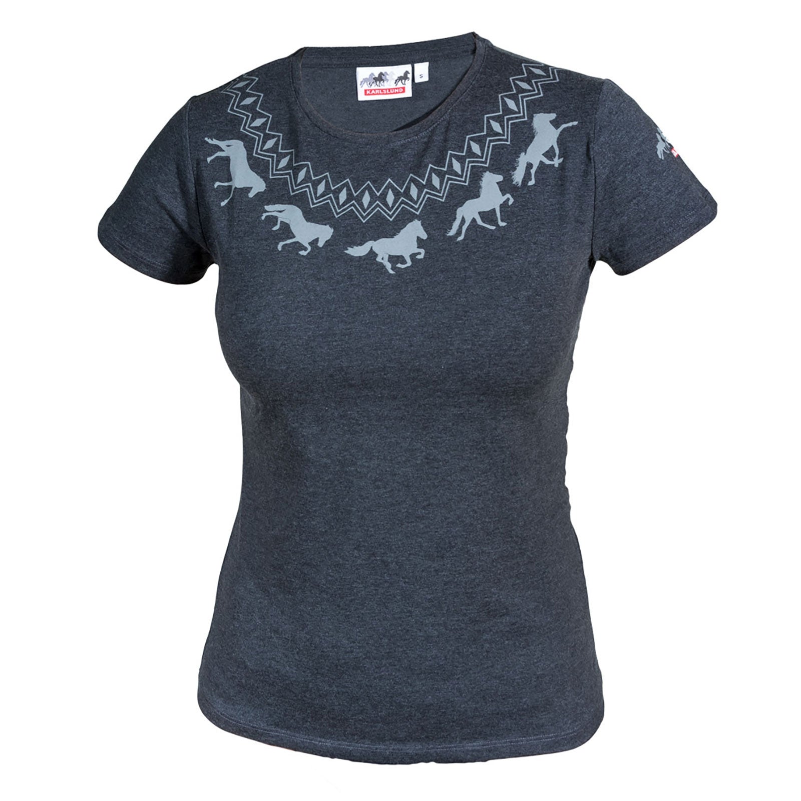 Karlslund Gæðingur T-shirt Dames paardrijkleding