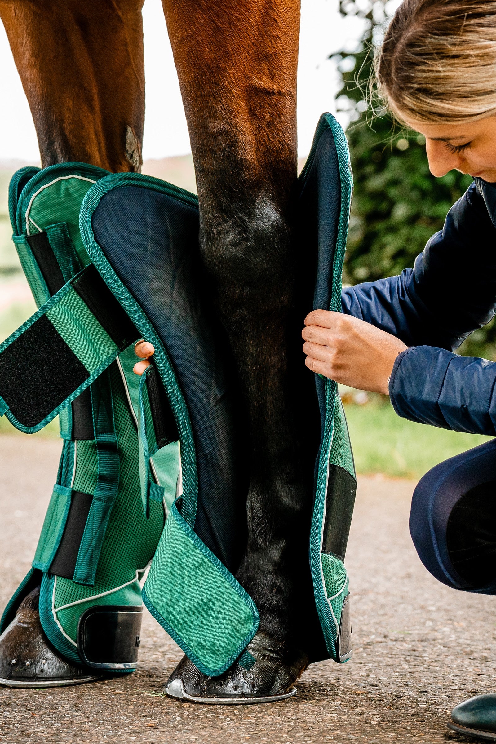 Horseware Signature Travel Boots Leg Protection & Hoof Protection for Horses