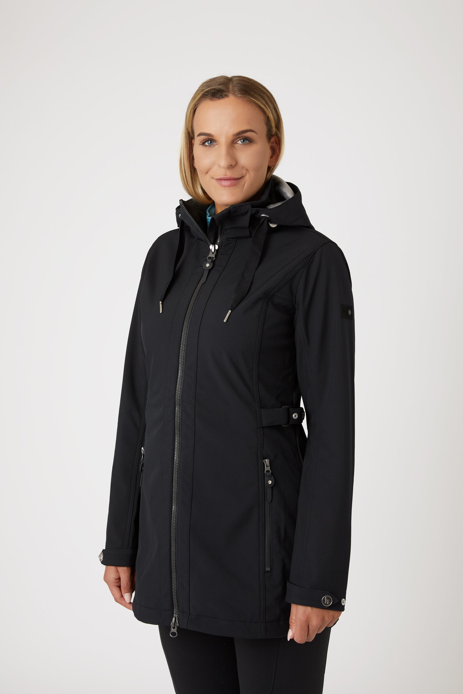 Horze Freya Lange Softshell Jas, dames Dames paardrijkleding