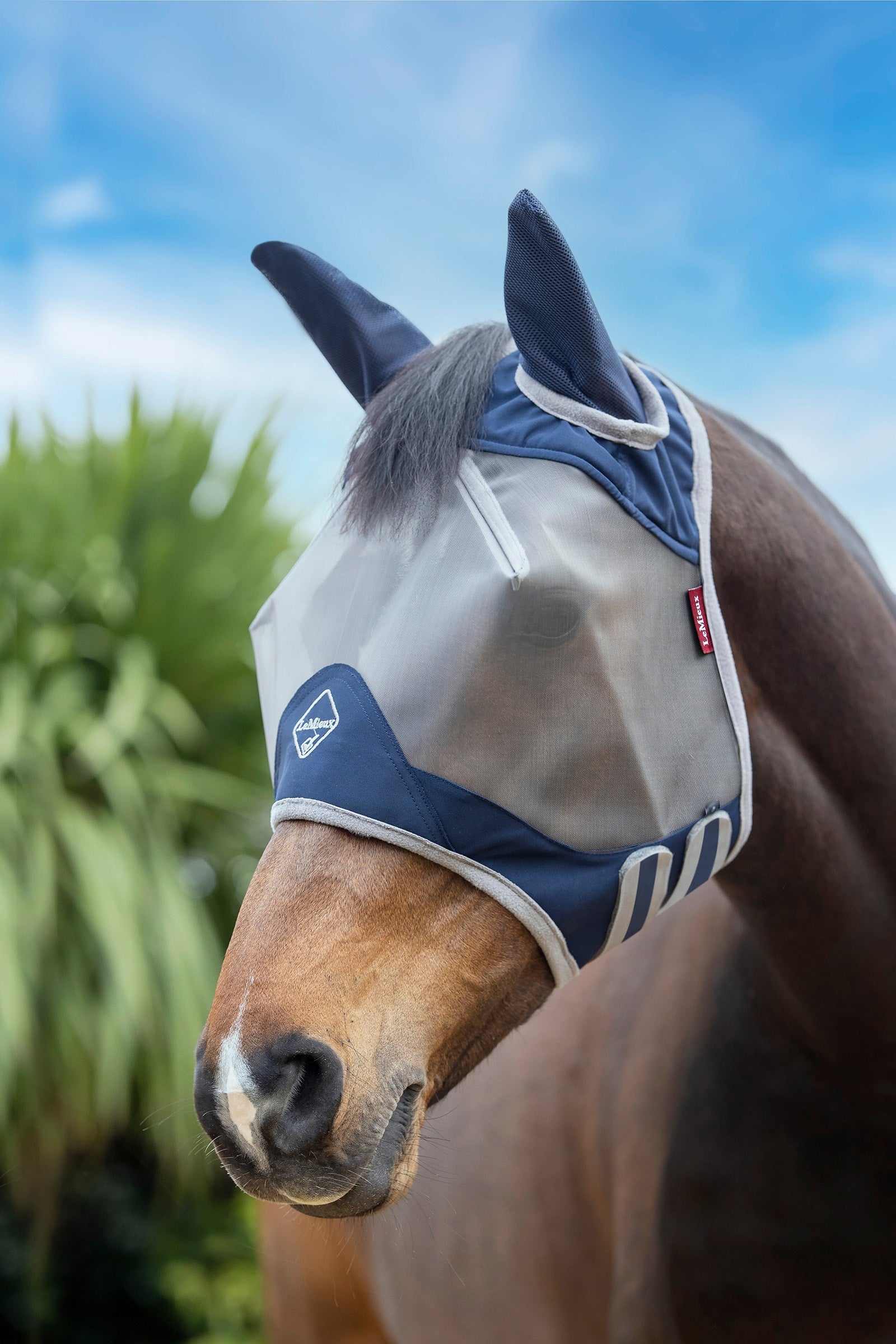 LeMieux Armour Shield Pro Fly Protector Half Mask Antifly Protection for Horses