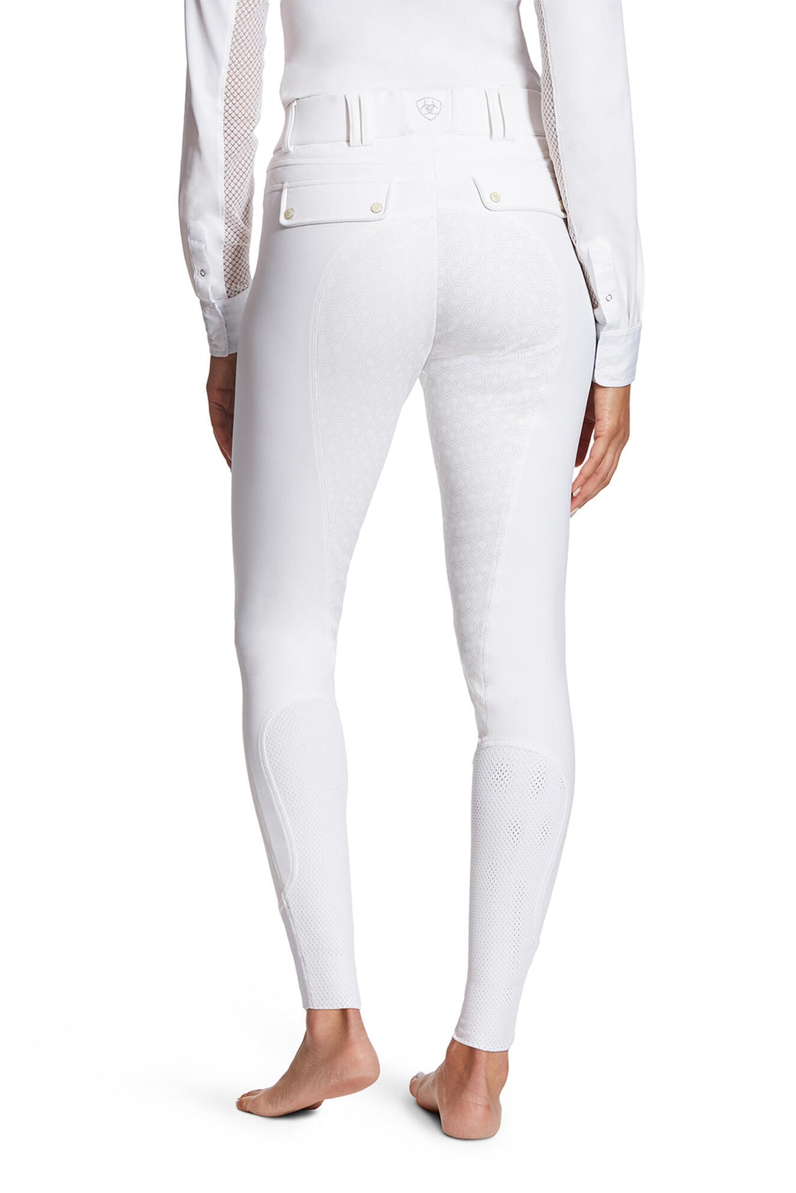 Culotte D'équitation Horze Women's Active - Taille US32 - Blanc - Neuf