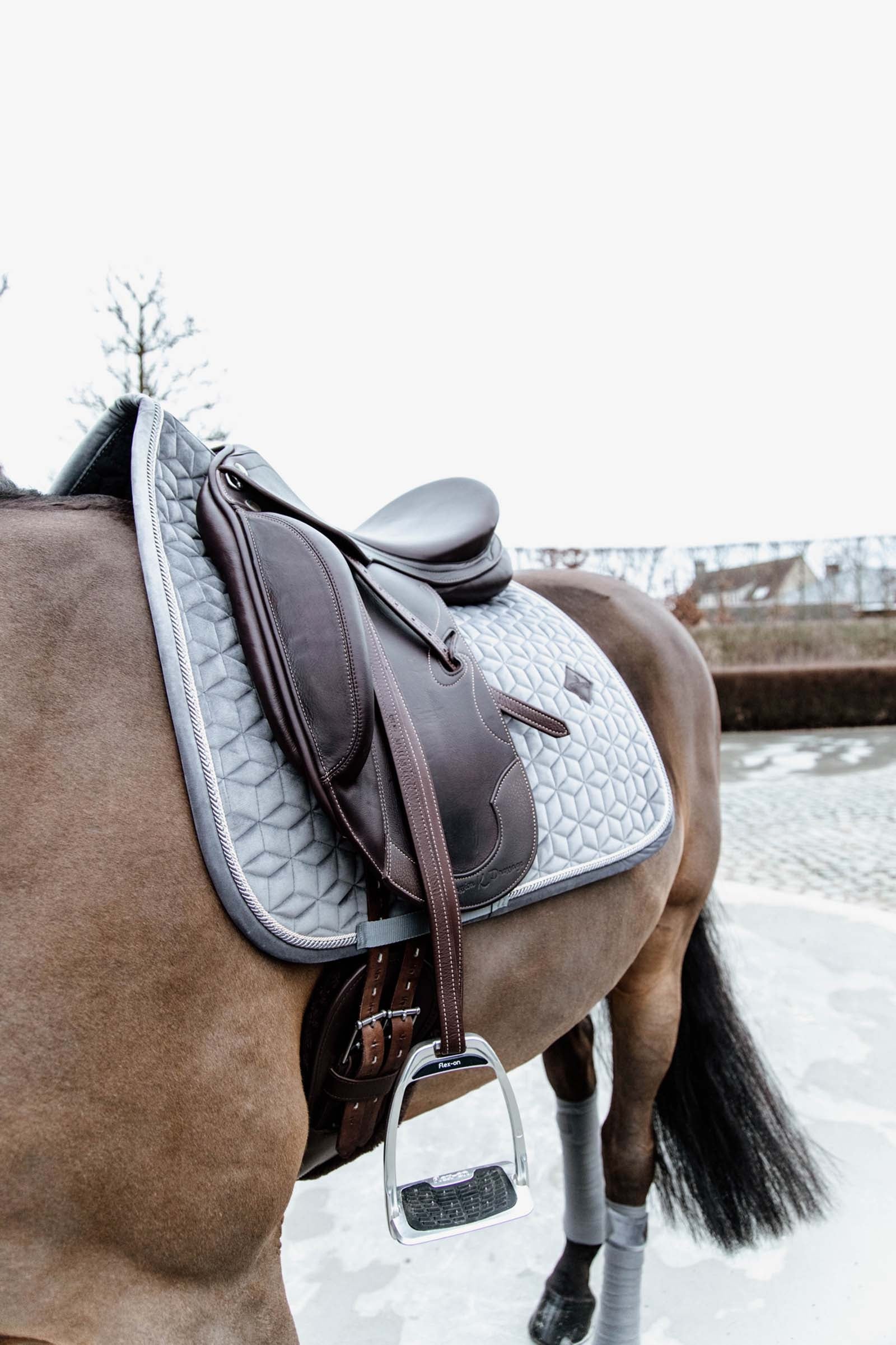 Kentucky Horsewear Basic Velvet Dressage Saddle Pad Saddle Pads