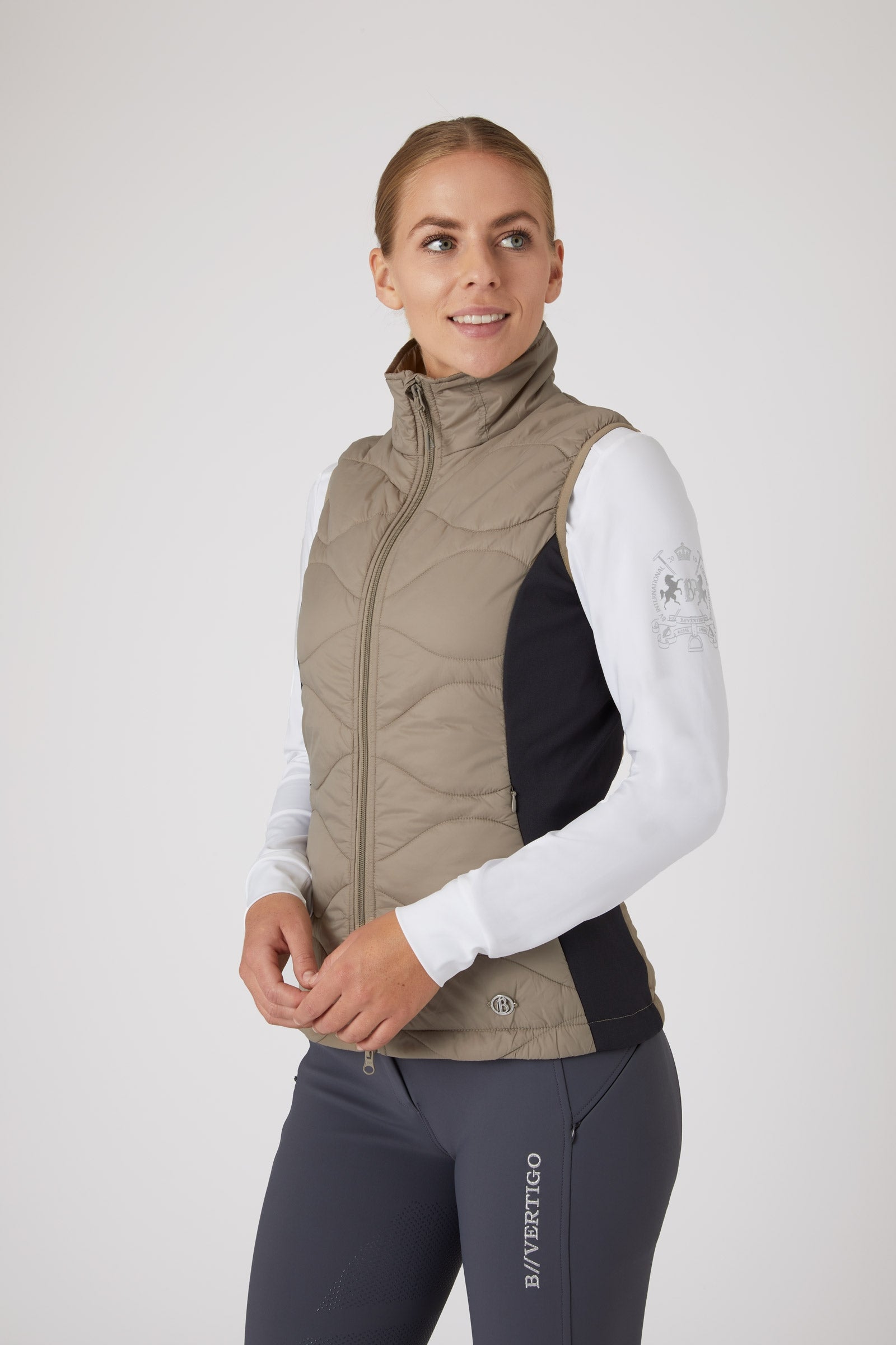 B Vertigo Belle hybride bodywarmer, dames Dames paardrijkleding