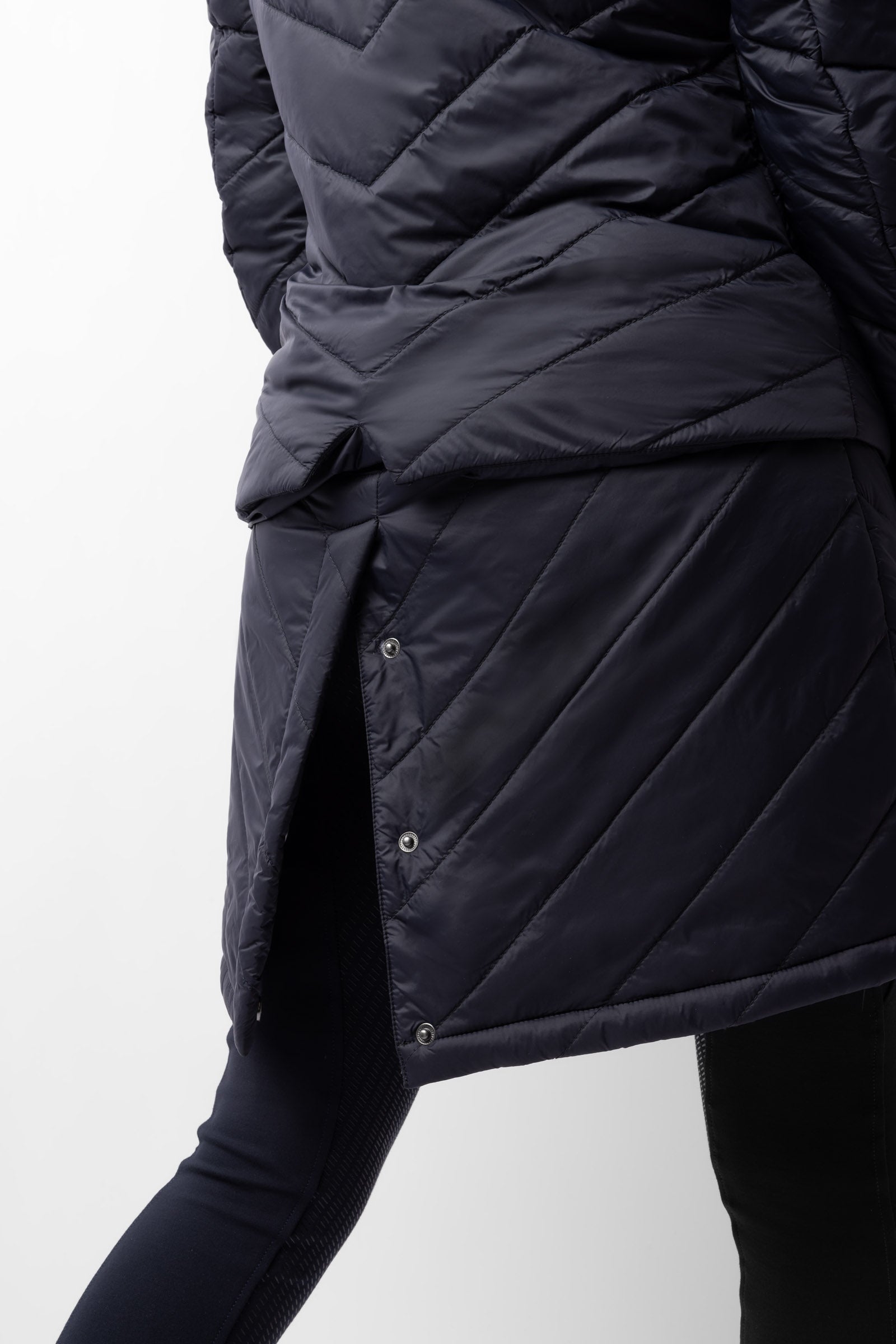 Horze Aurora Padded Parka Riding Riding Jacket with Removable Skirt Women’s Riding Clothing