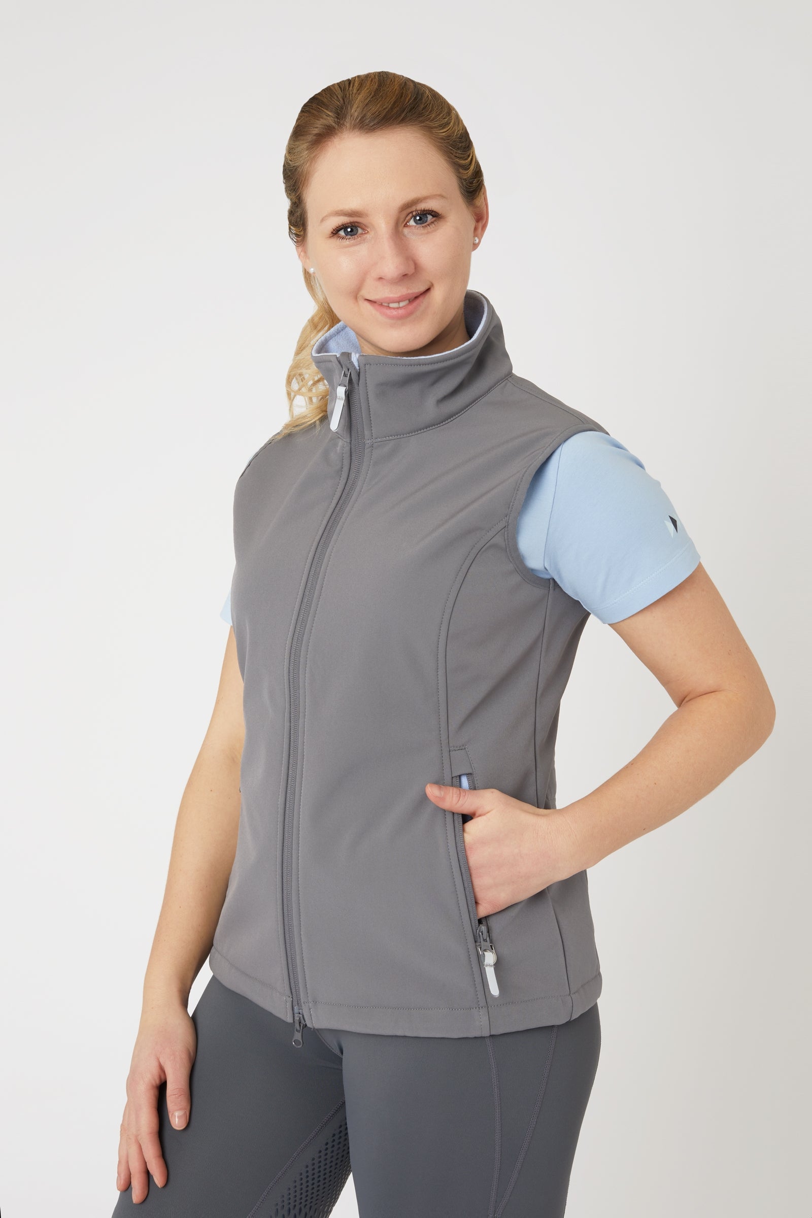 Horze Trisha softshell bodywarmer, dames Dames paardrijkleding