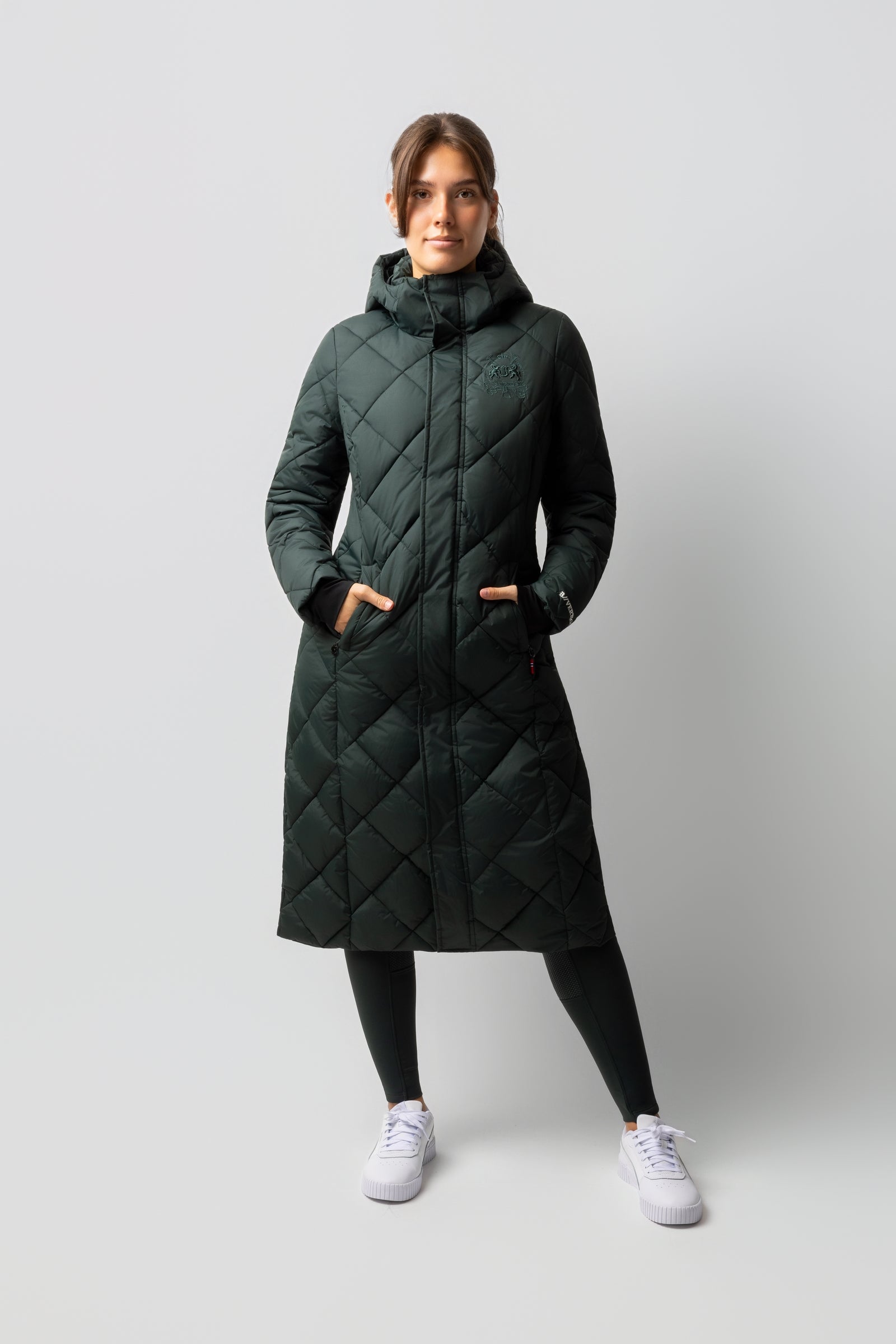 B Vertigo Gem licht gewatteerde jas, dames Dames paardrijkleding