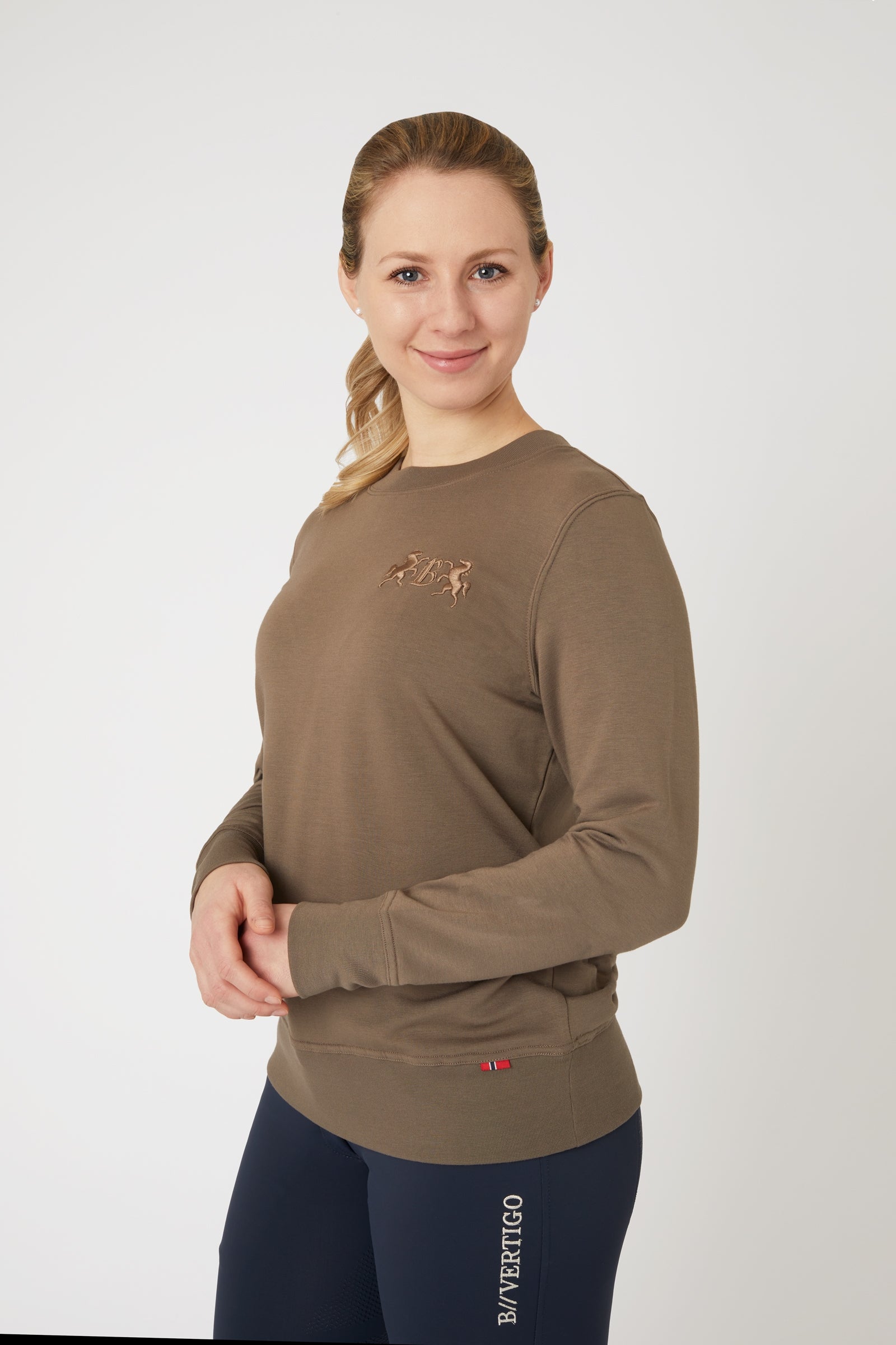 B Vertigo Erica bamboo sweatshirt, dames Dames paardrijkleding