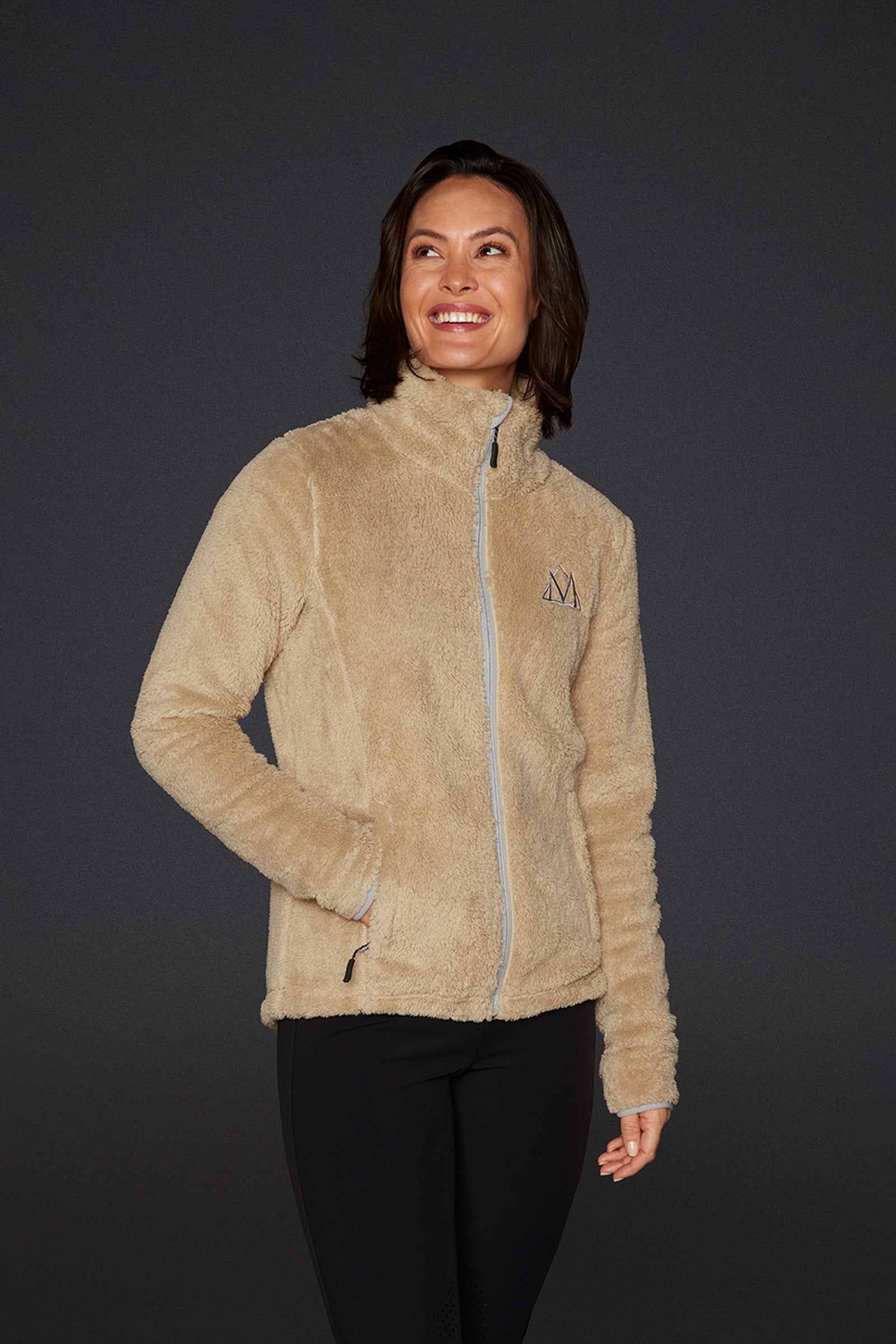 Mountain Horse Fuzzy Women's Fleece Jacket Dames paardrijkleding