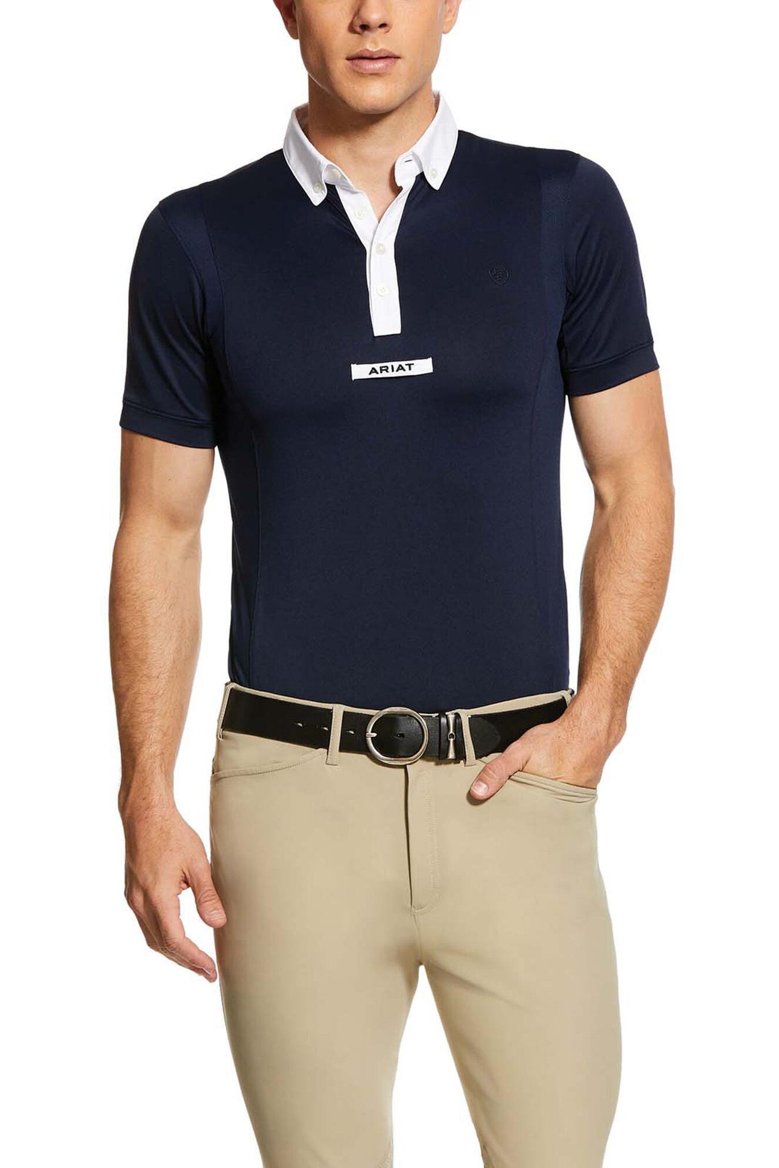 Ariat Tek Wedstrijdshirt, heren Heren paardrijkleding