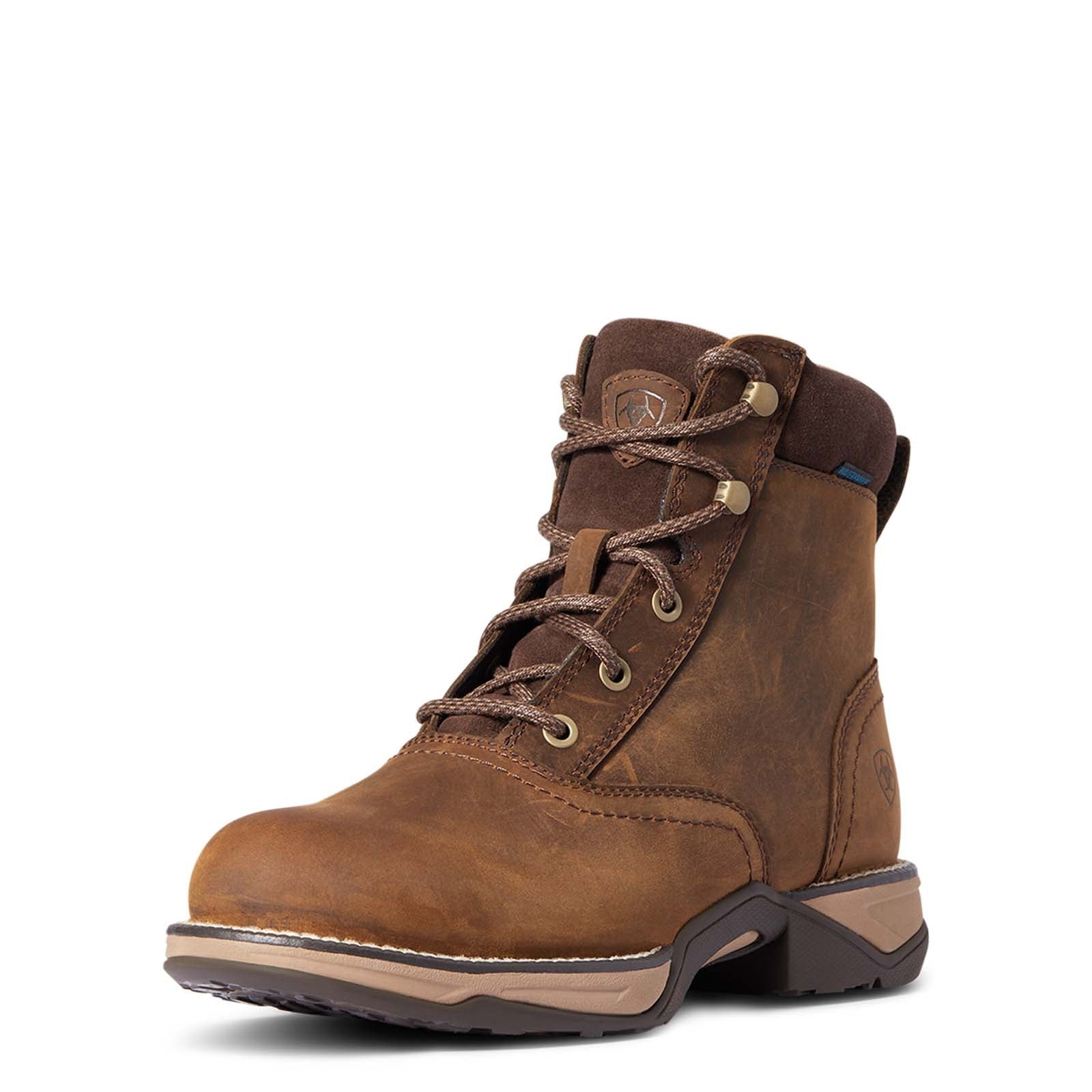 Ariat Anthem H2O dames waterdichte veterlaarzen met ronde neus Paardrijlaarzen & chaps