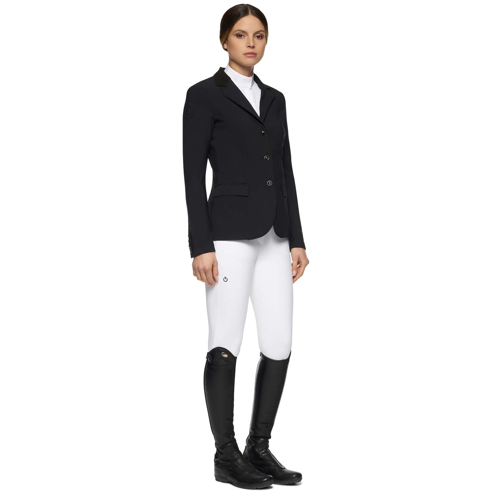 Cavalleria Toscana GP Women's Perforated Show Jacket Dames paardrijkleding