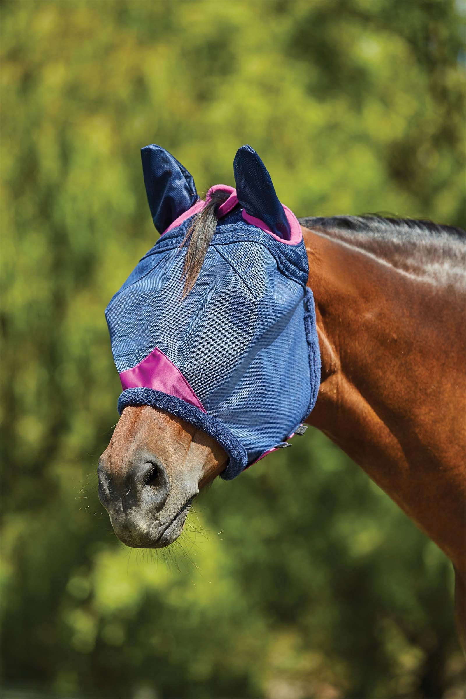 Weatherbeeta Comfitec Deluxe Durable Mesh Mask with Ears Vliegenbescherming