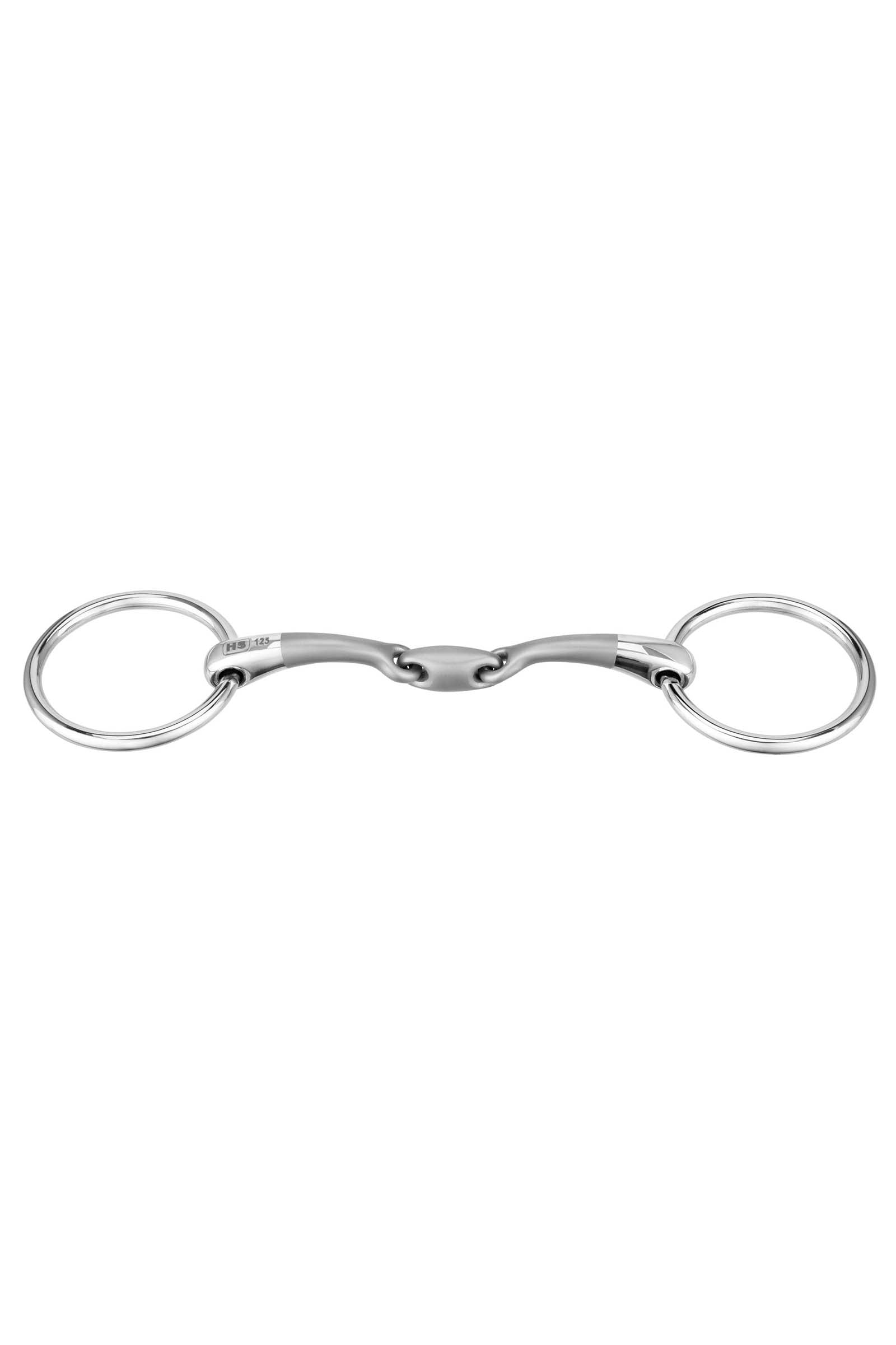 Sprenger Satinox dubbelgebroken onderlegtrens, 12mm Bitten