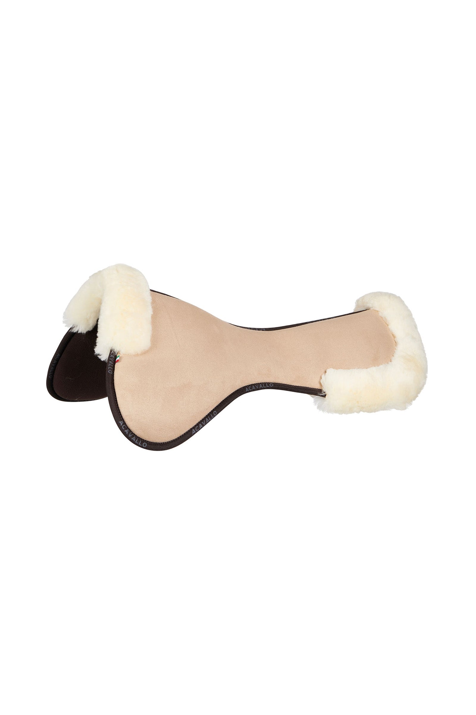 Acavallo Close Contact Memory Foam zadelonderlegger with sheepskin Zadeldekjes