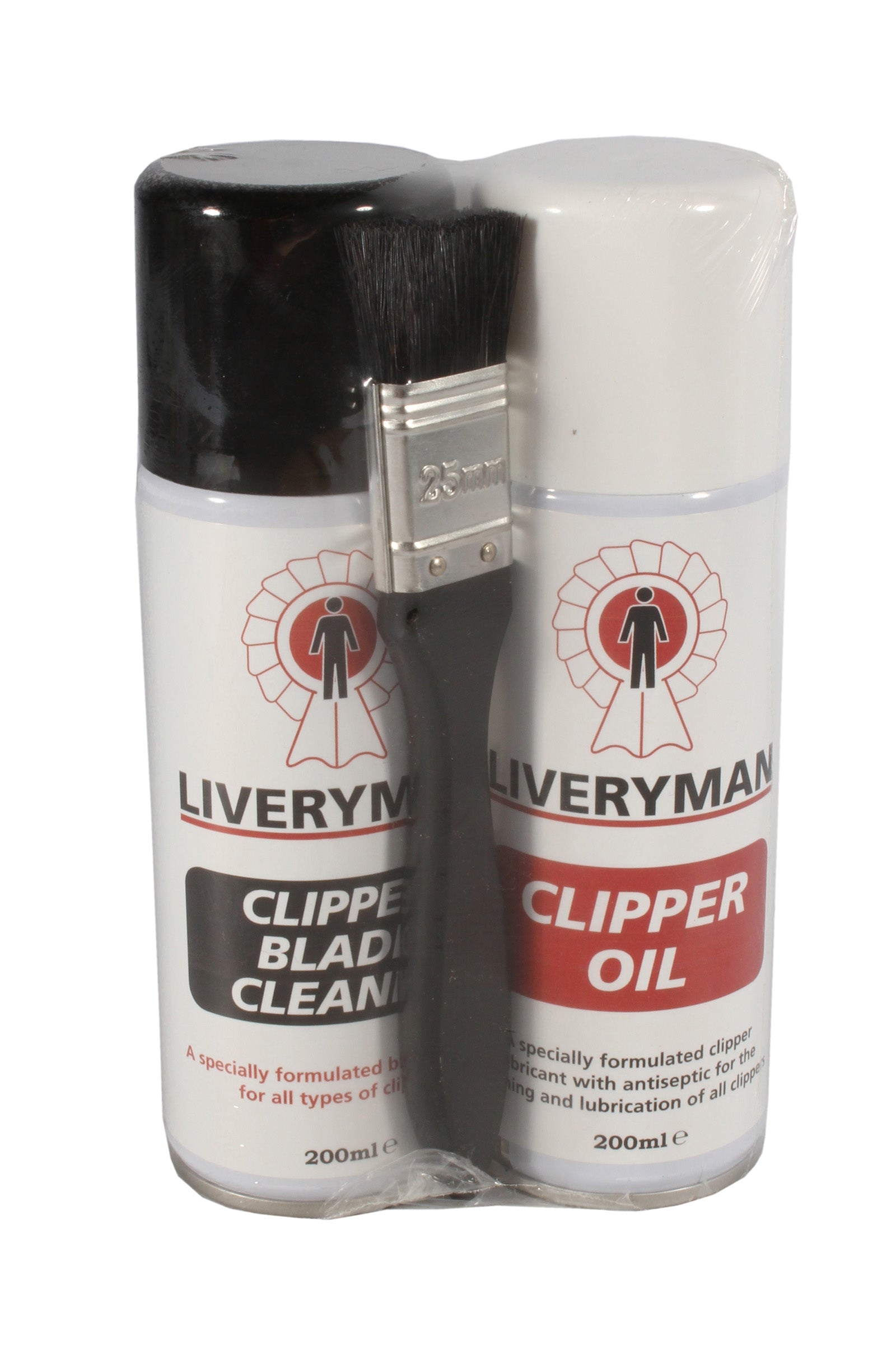 Liveryman Clipper Wash & Oil Spray Pack, 2x200ml Scheren & Trimmen