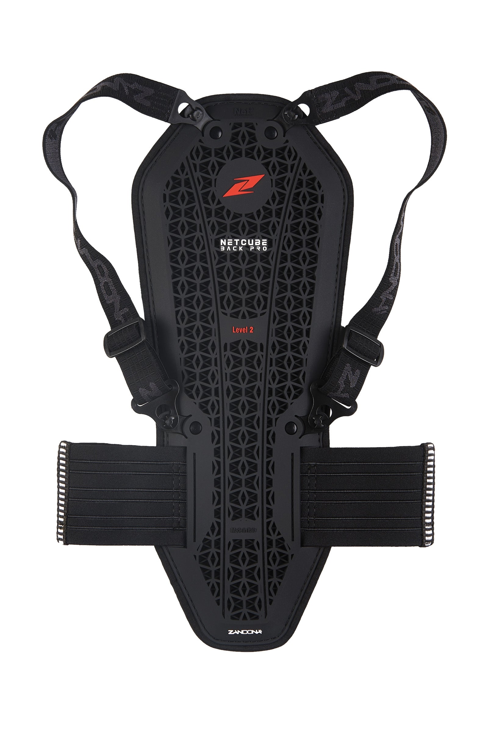 Zandona Netcube Back Pro Kid x9 (151-165cm) rugbeschermer Paardrijcaps & Bodyprotectors