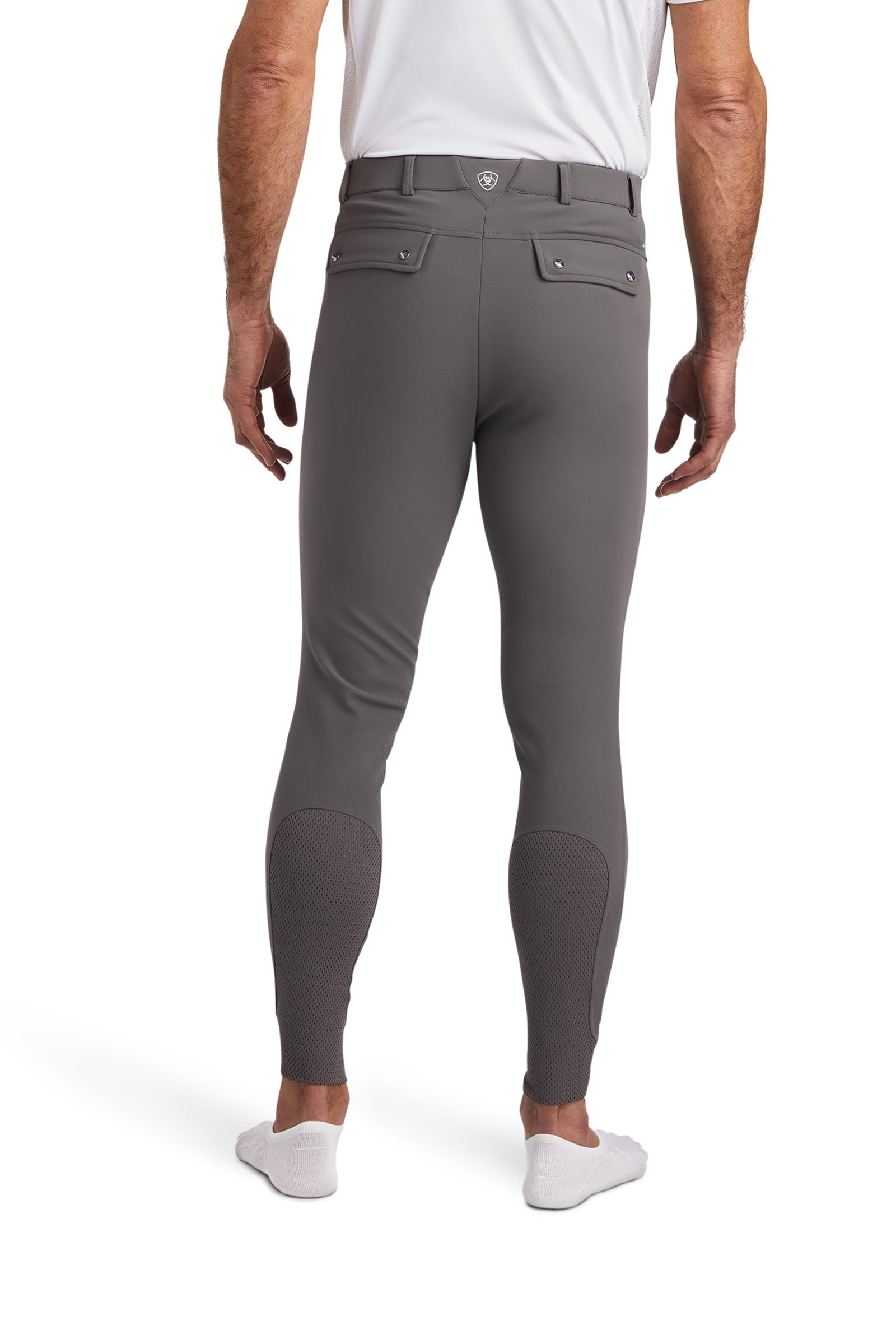 Ariat Tri Factor Grip-kniepatchrijbroek voor heren Heren paardrijkleding