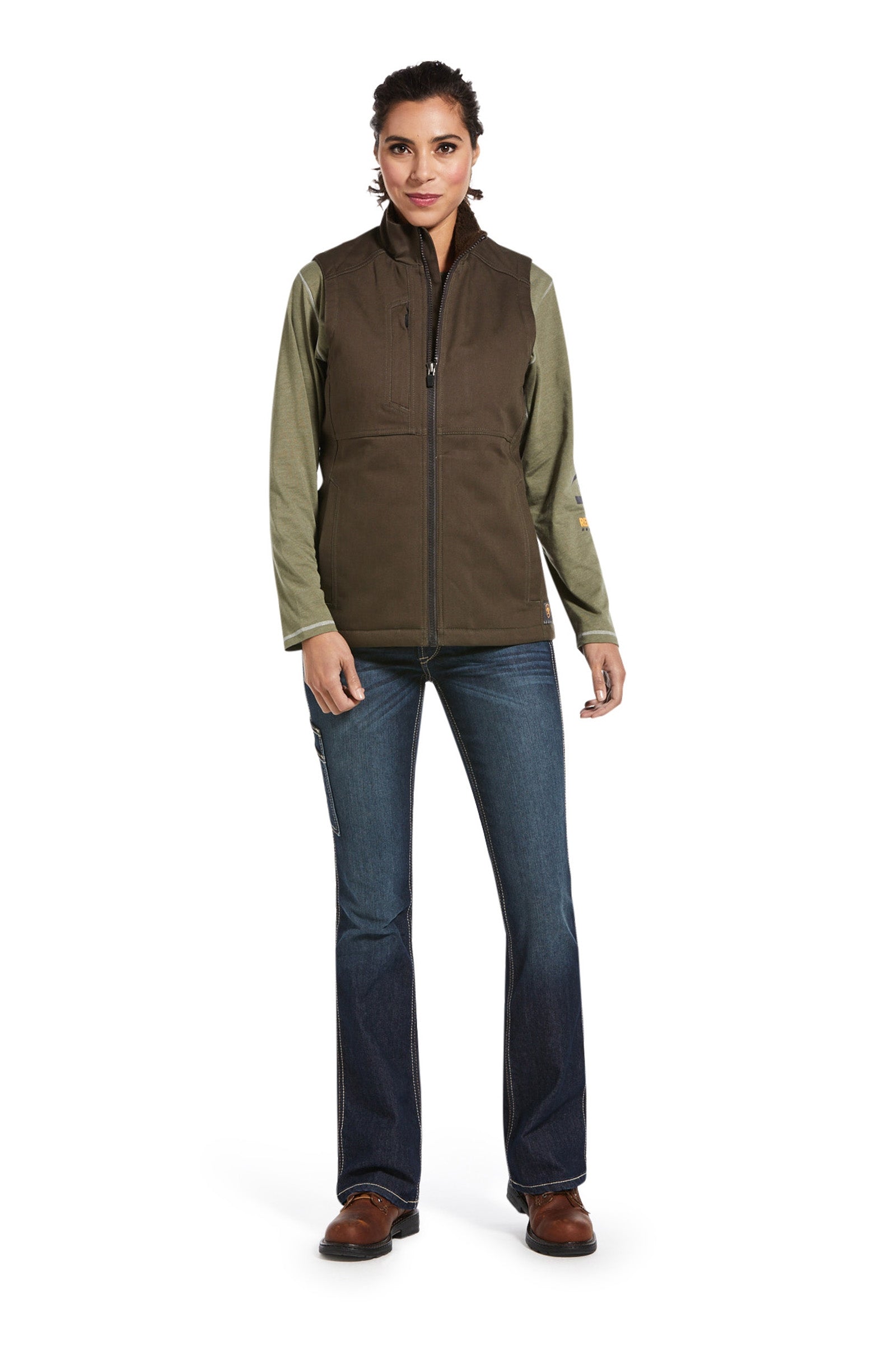 Ariat Rebar Duracanvas geïsoleerd damesvest Dames paardrijkleding