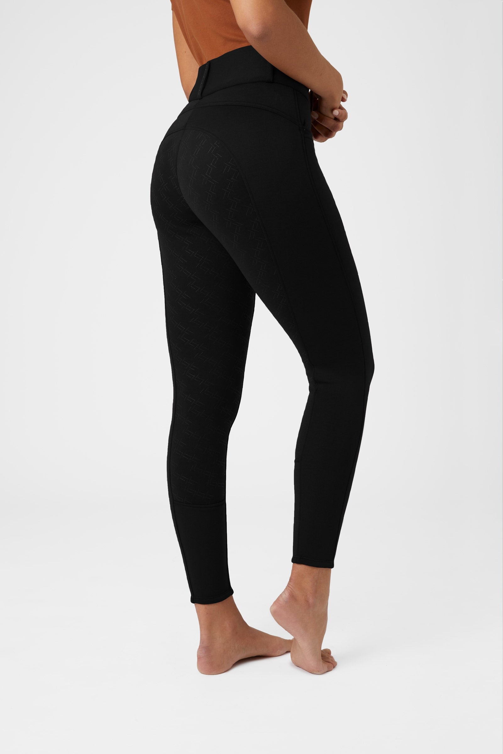 Horze Mia Thermo Siliconen Full Seat Rijbroek, dames Womens Breeches