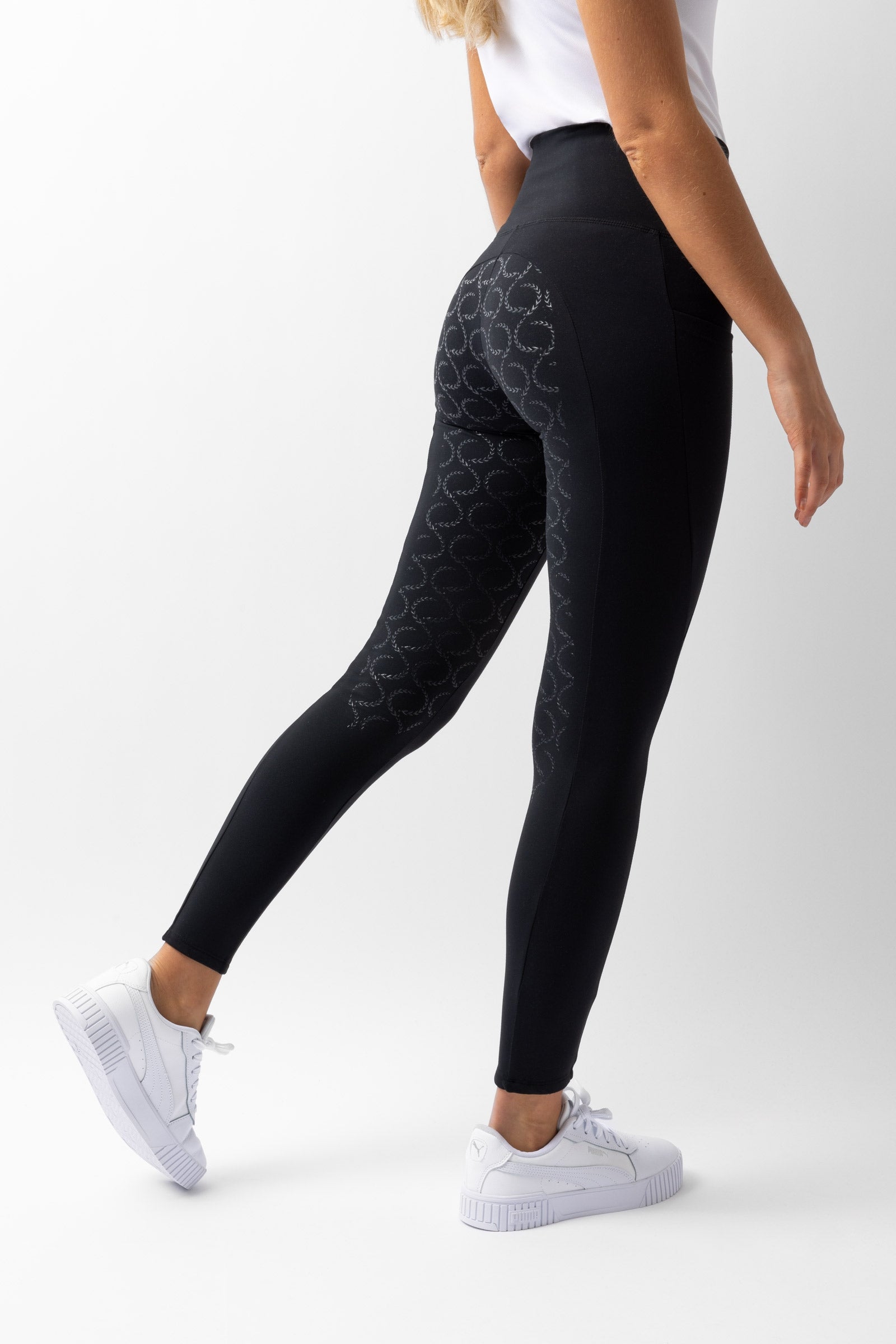 Horze Gillian Women's Full Seat Compression Tights Womens Breeches